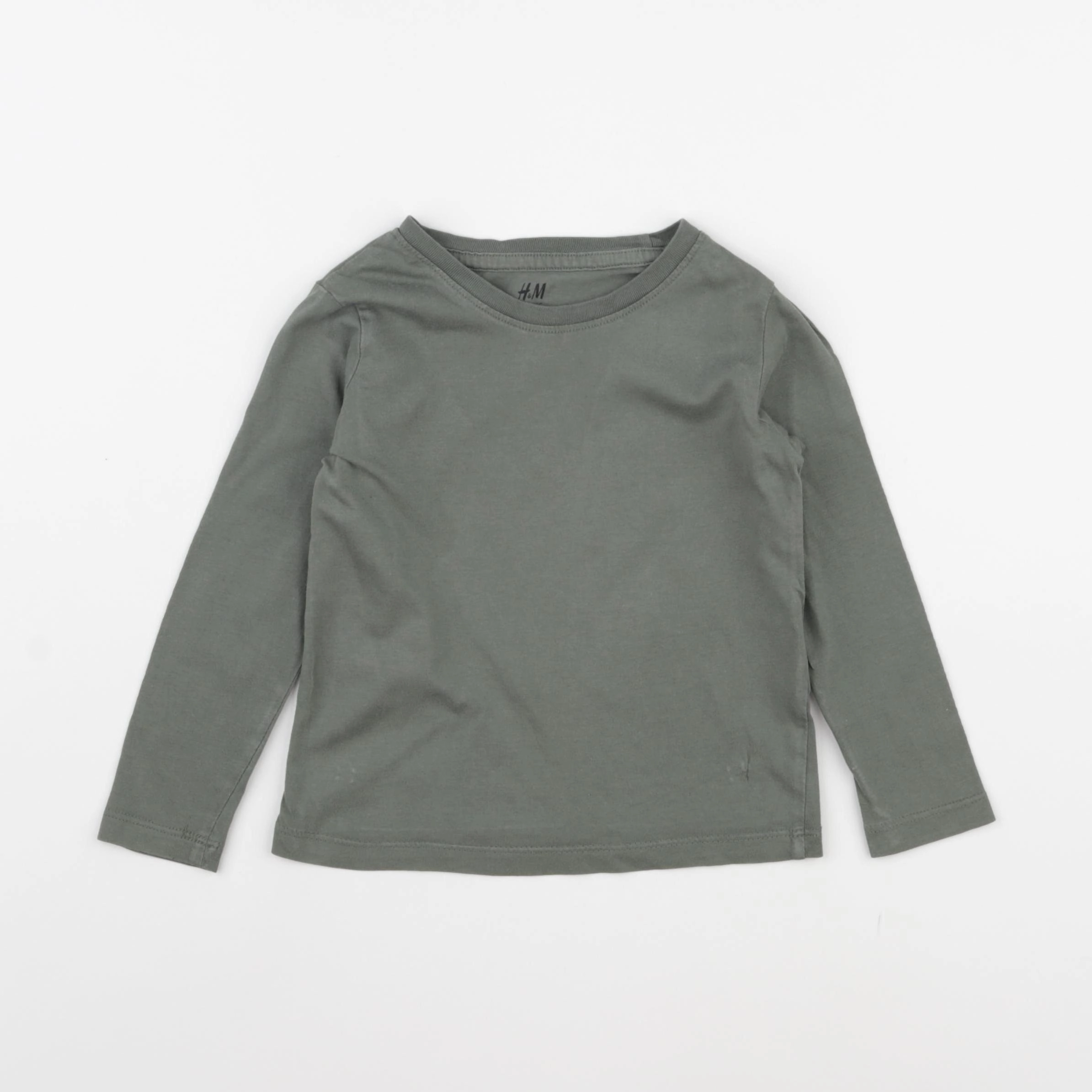 H&M - tee-shirt vert - 2 ans