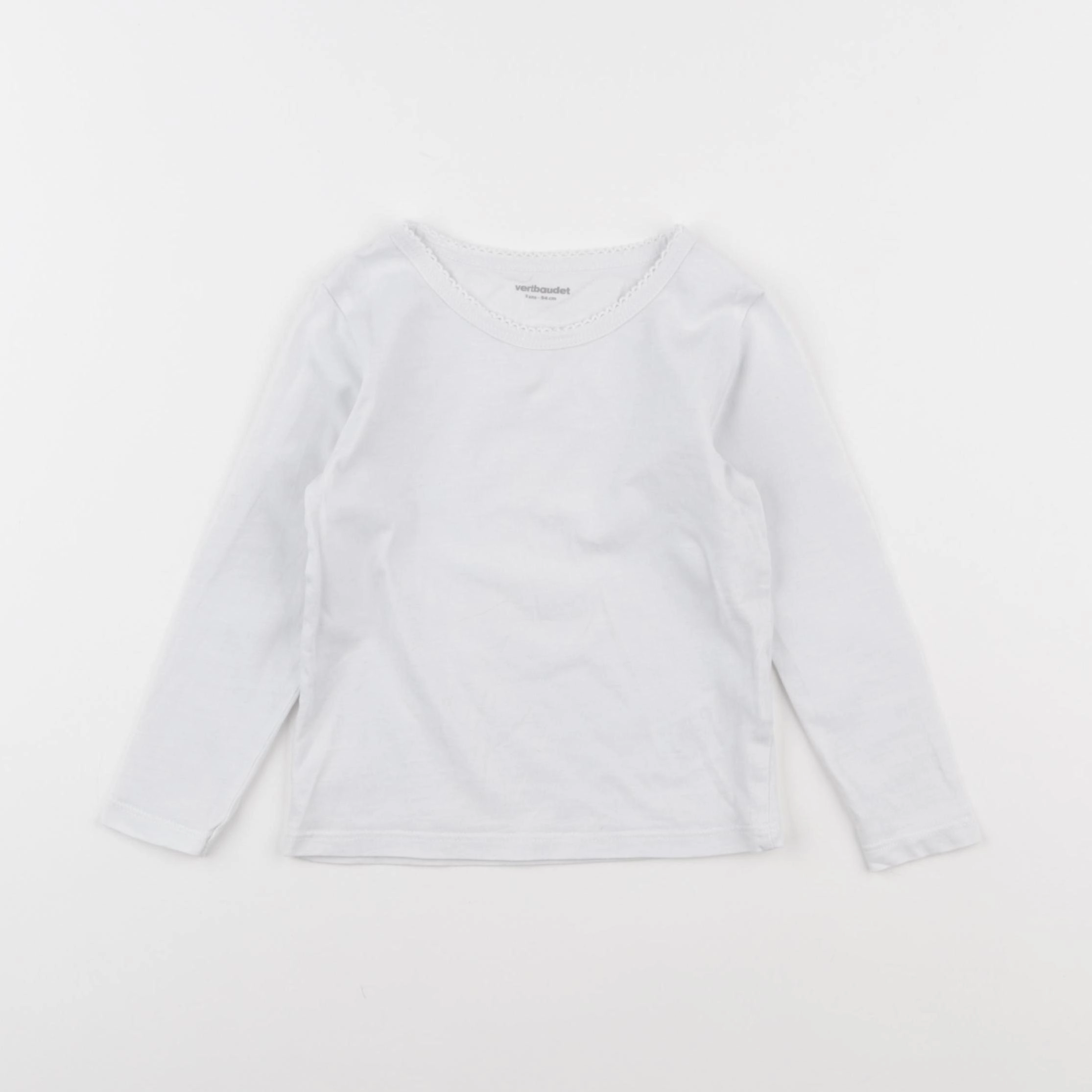 Vertbaudet - maillot de corps blanc - 3 ans