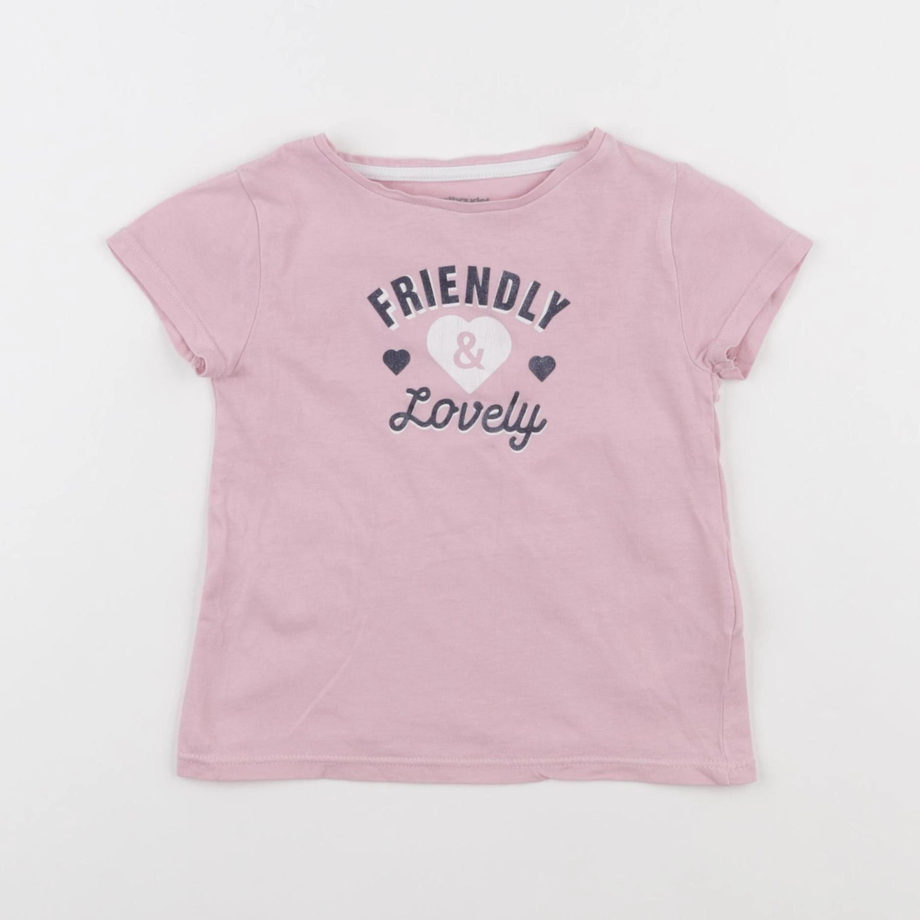 Vertbaudet - tee-shirt violet - 3 ans