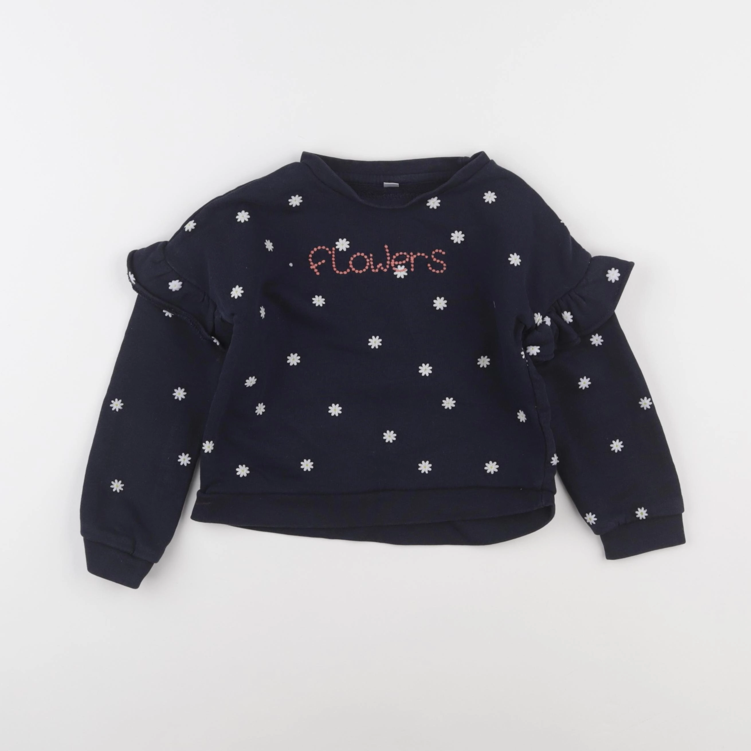 Vertbaudet - sweat bleu - 4 ans