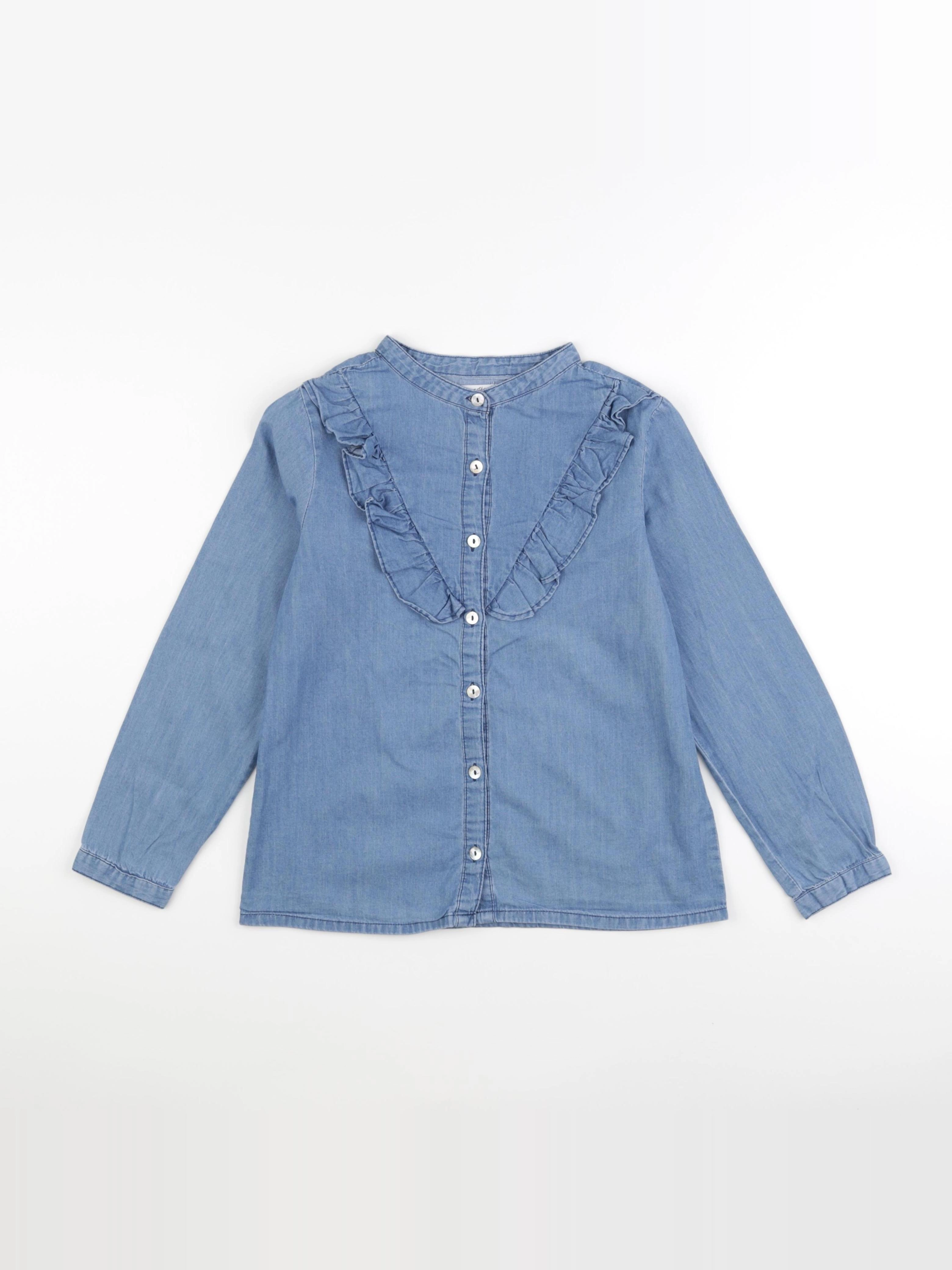 Eden & Victor - blouse bleu - 10 ans