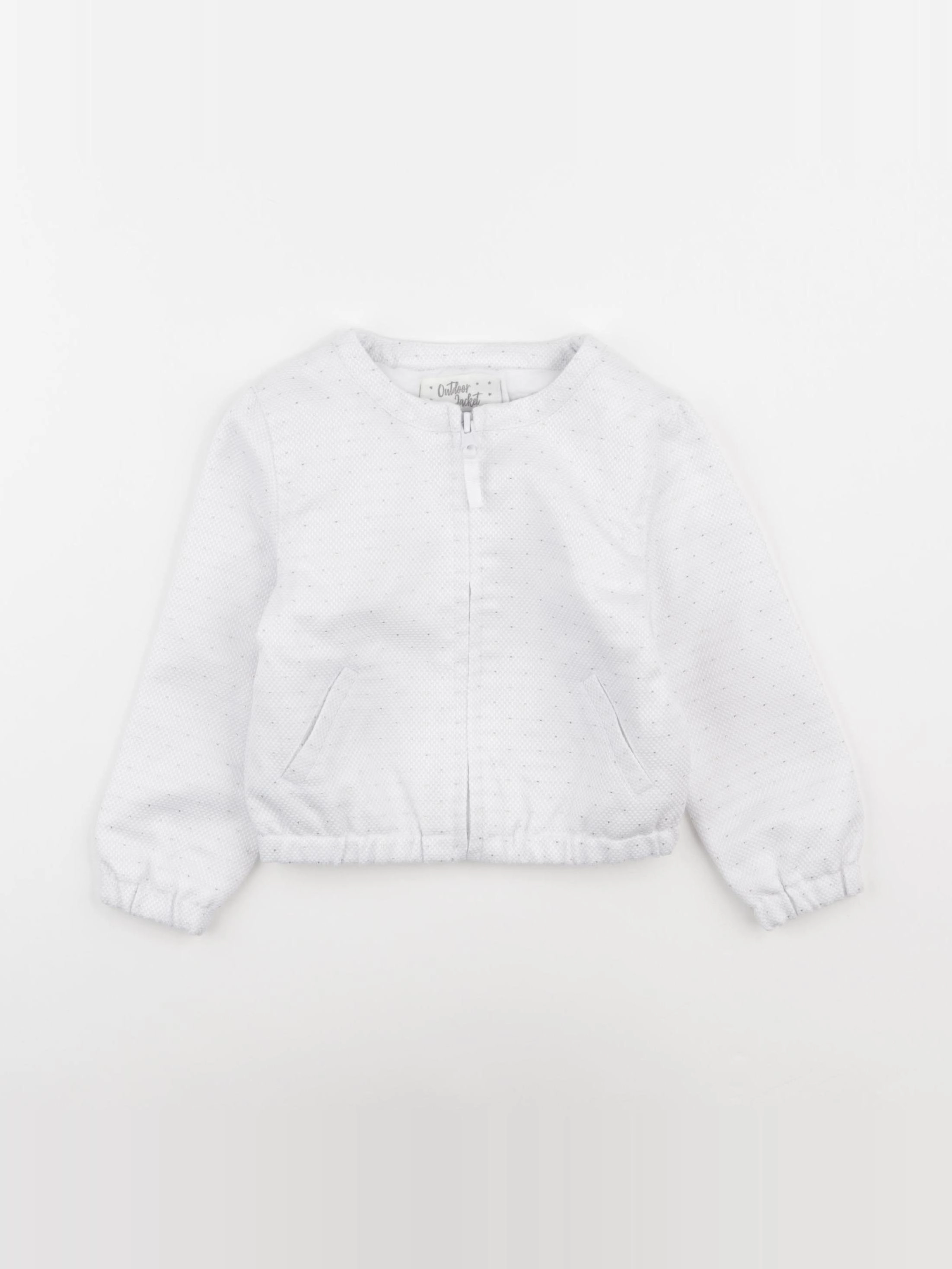 Vertbaudet - veste blanc - 3 ans