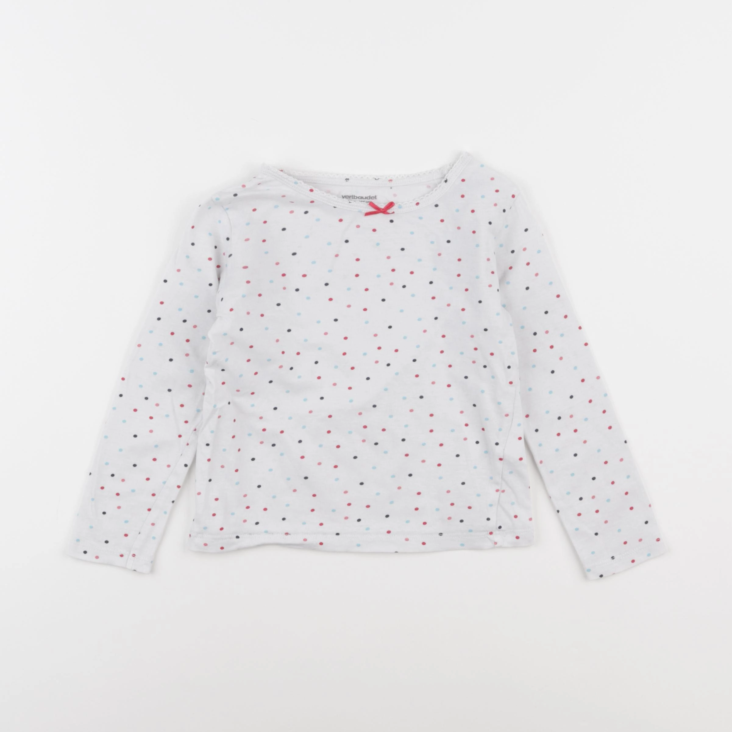 Vertbaudet - maillot de corps blanc - 4 ans