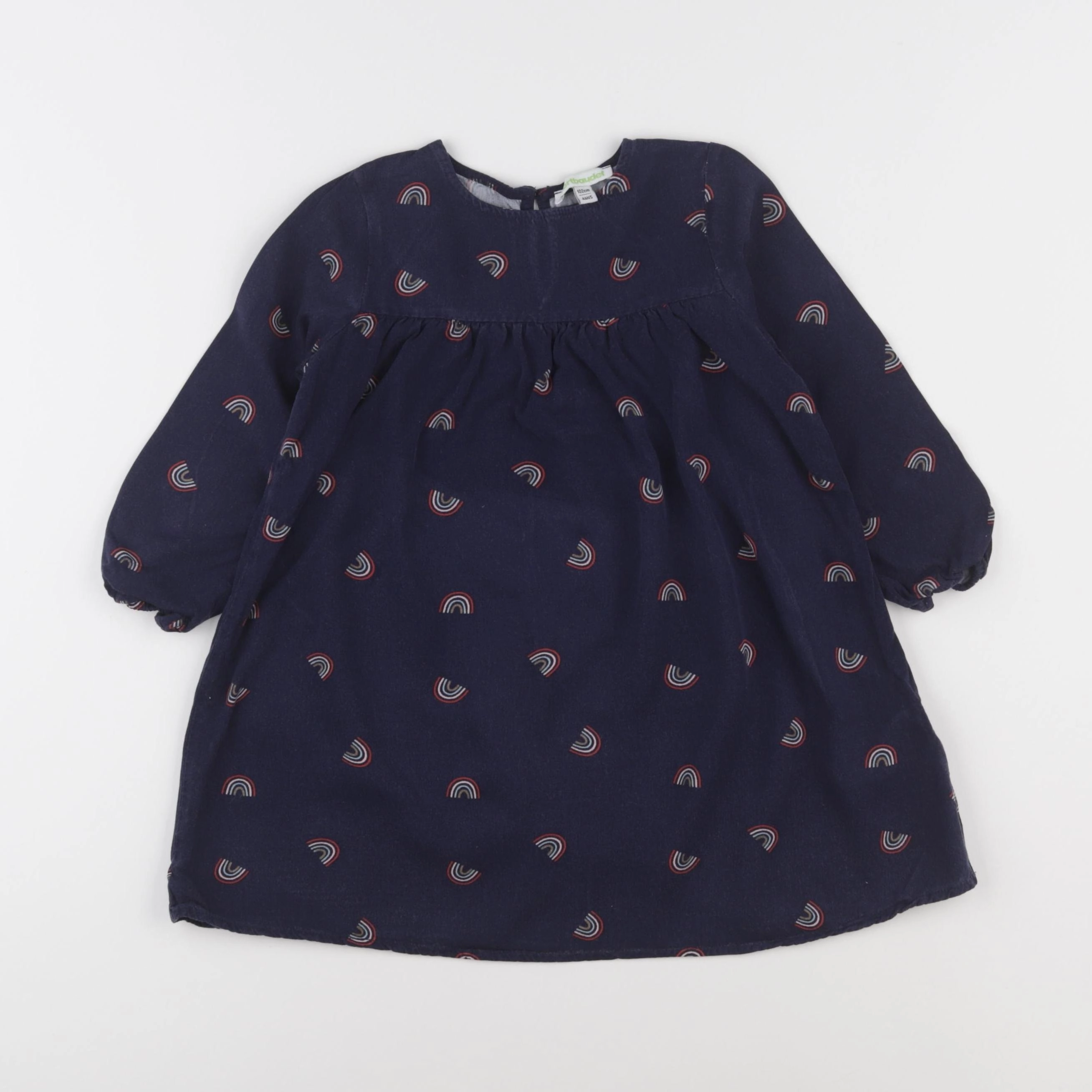 Vertbaudet - robe bleu - 4 ans
