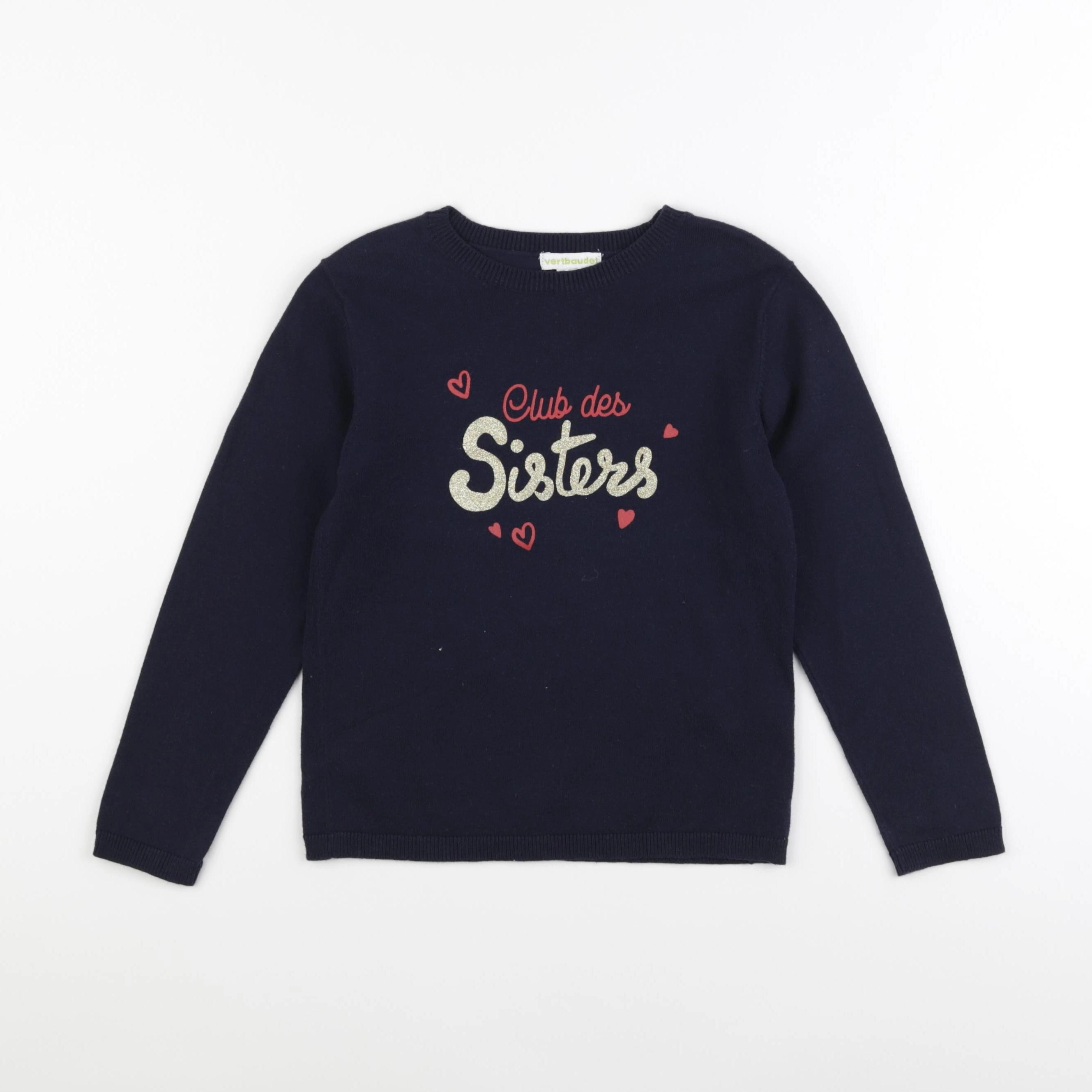 Vertbaudet - pull bleu - 6 ans