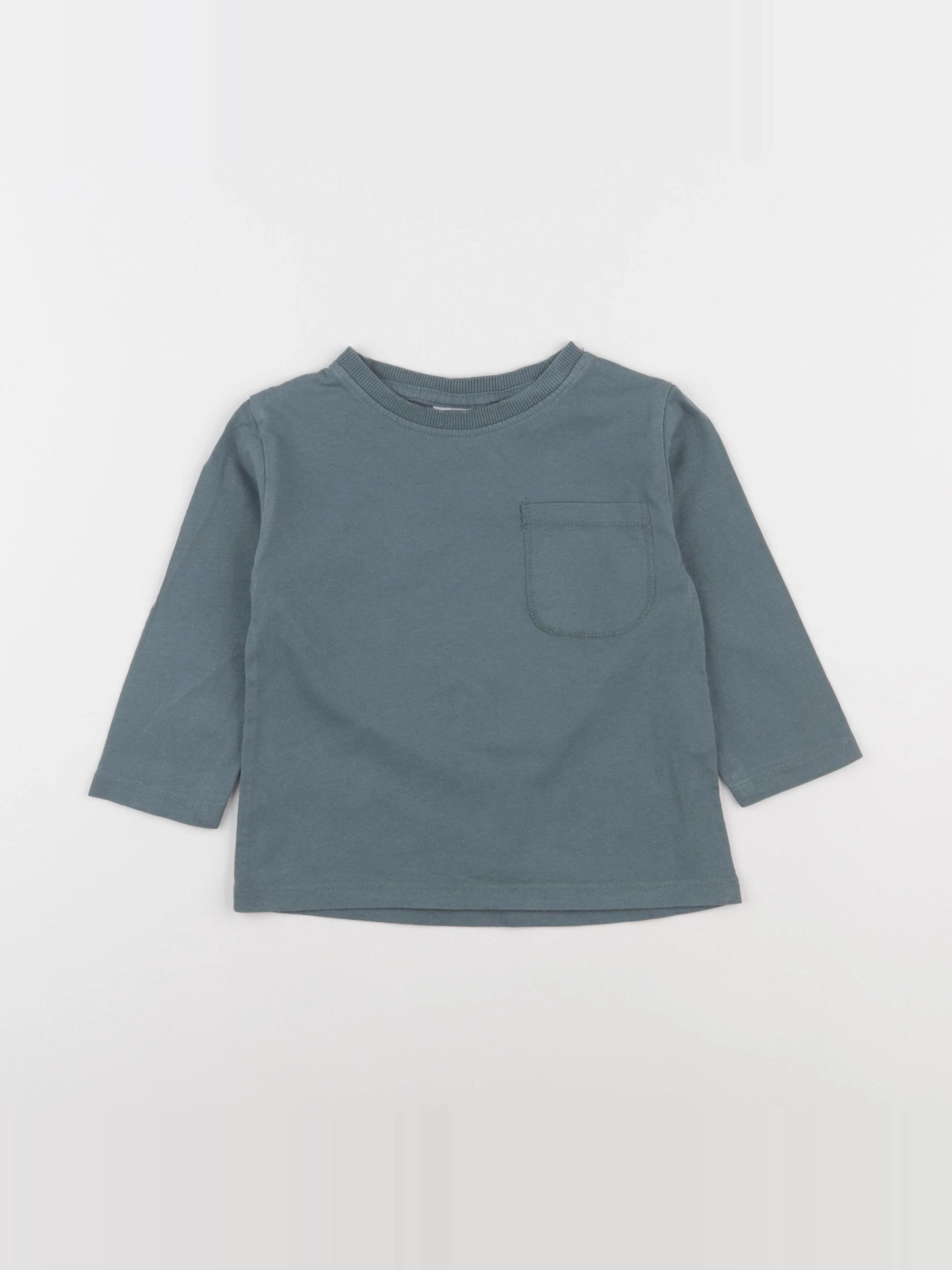 Zara - tee-shirt vert - 12/18 mois