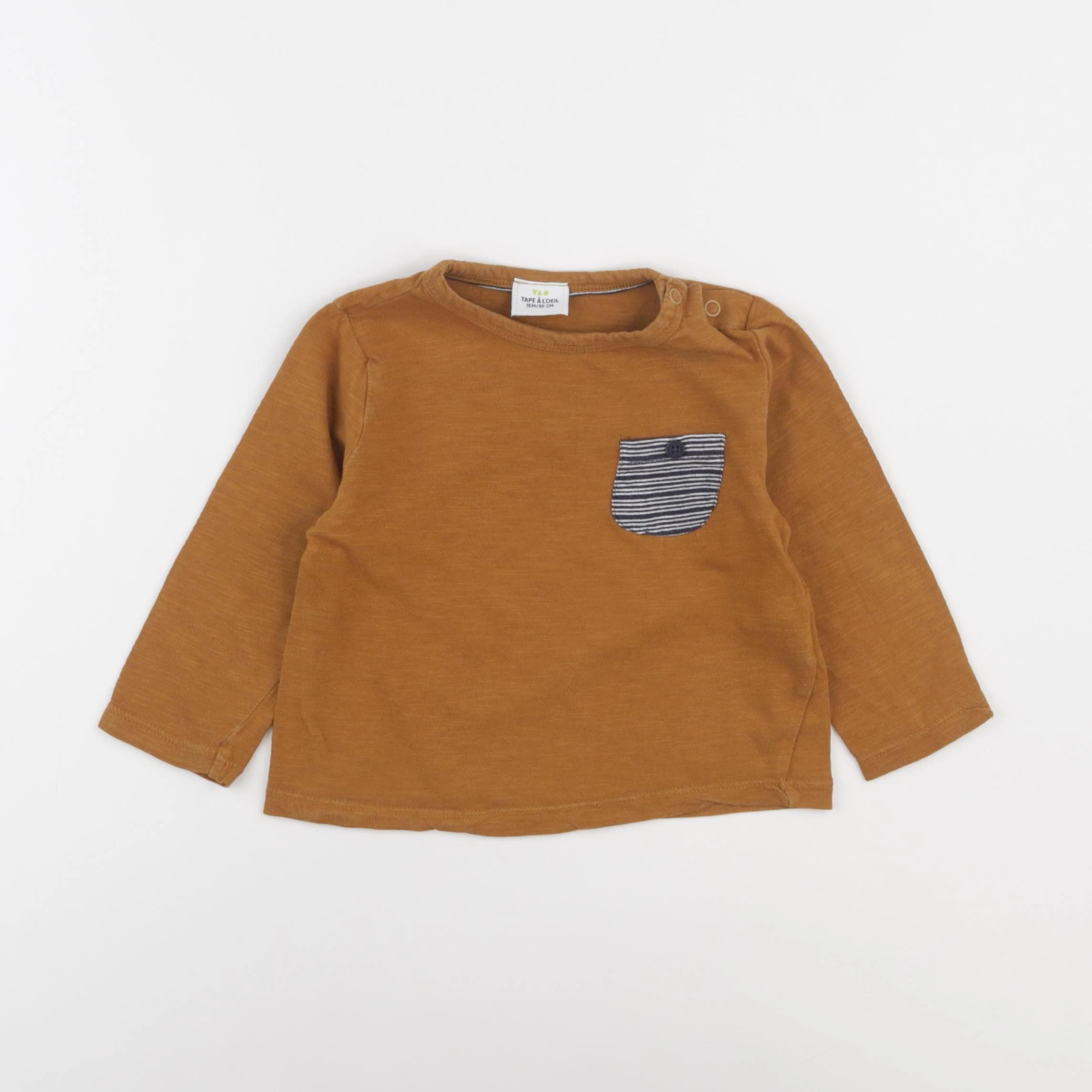 Tape à l'oeil - tee-shirt marron - 18 mois