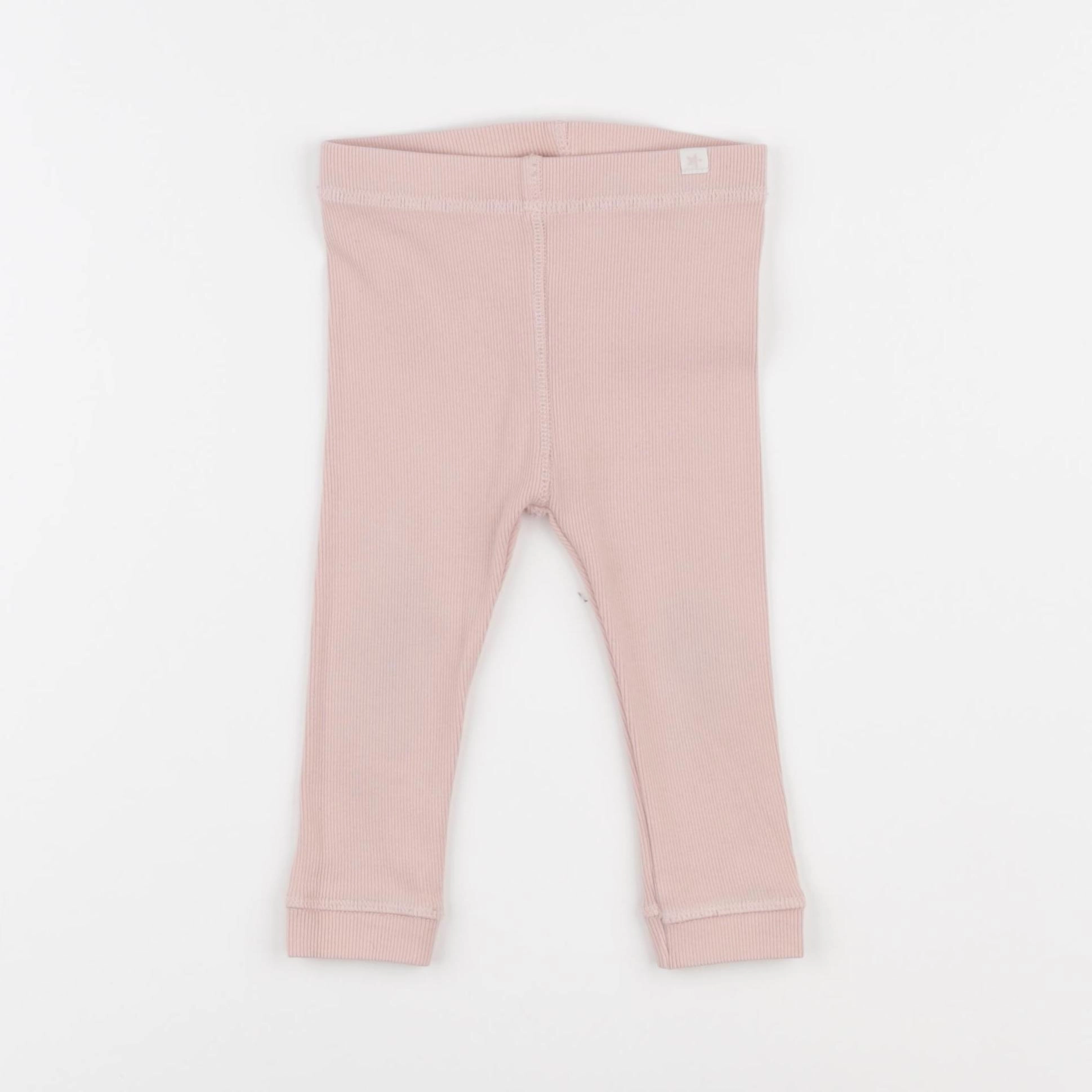 Zara - legging rose - 9/12 mois