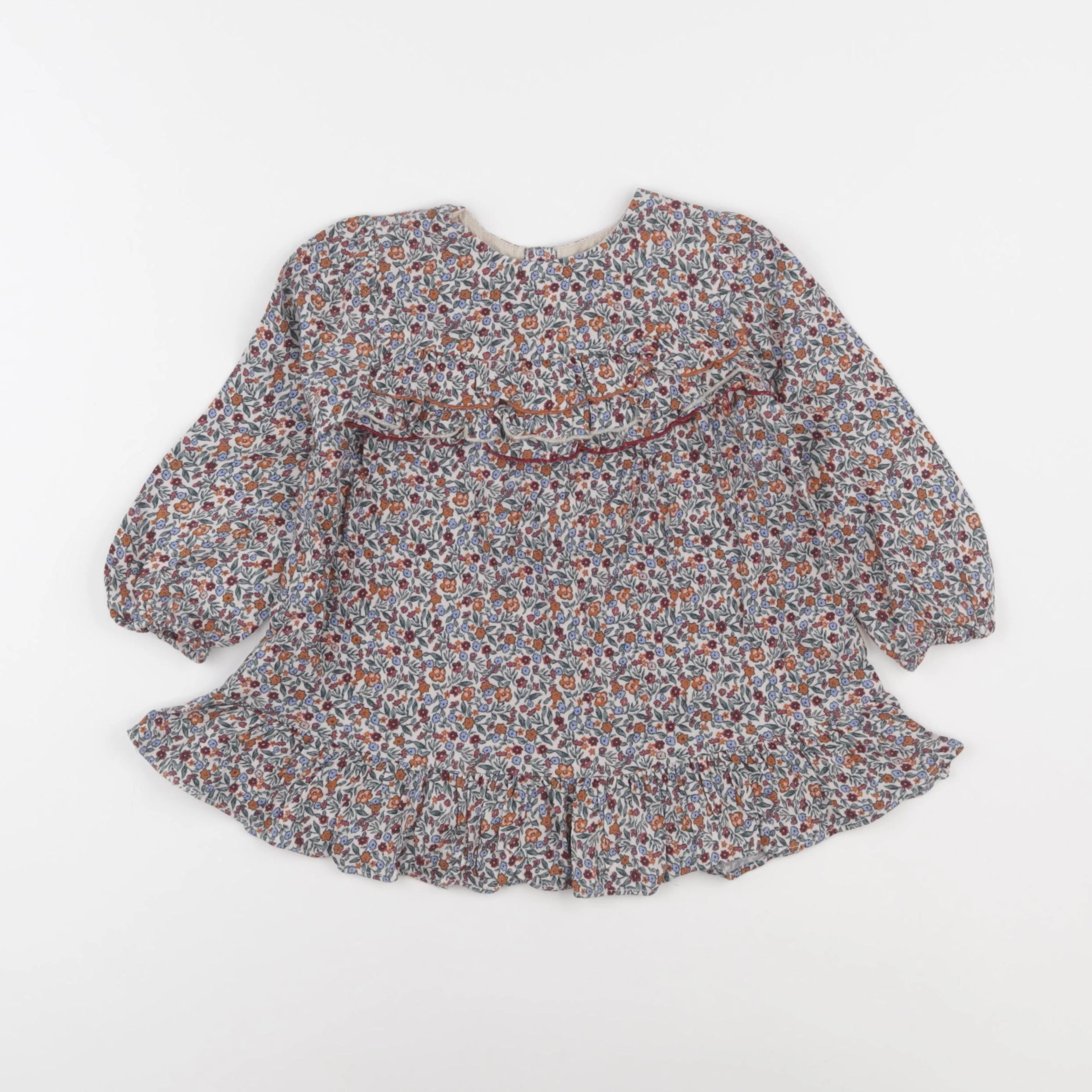 Zara - robe rose - 12/18 mois