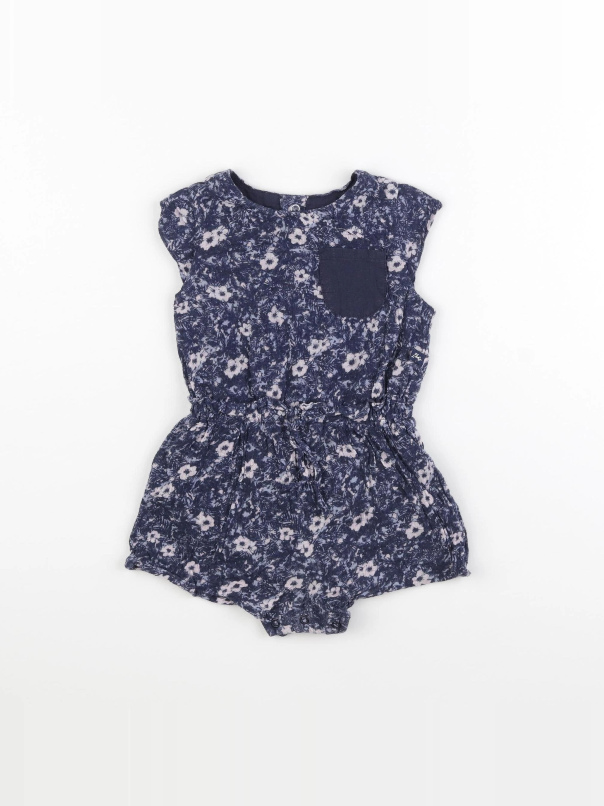 IKKS - combinaison bleu - 12 mois