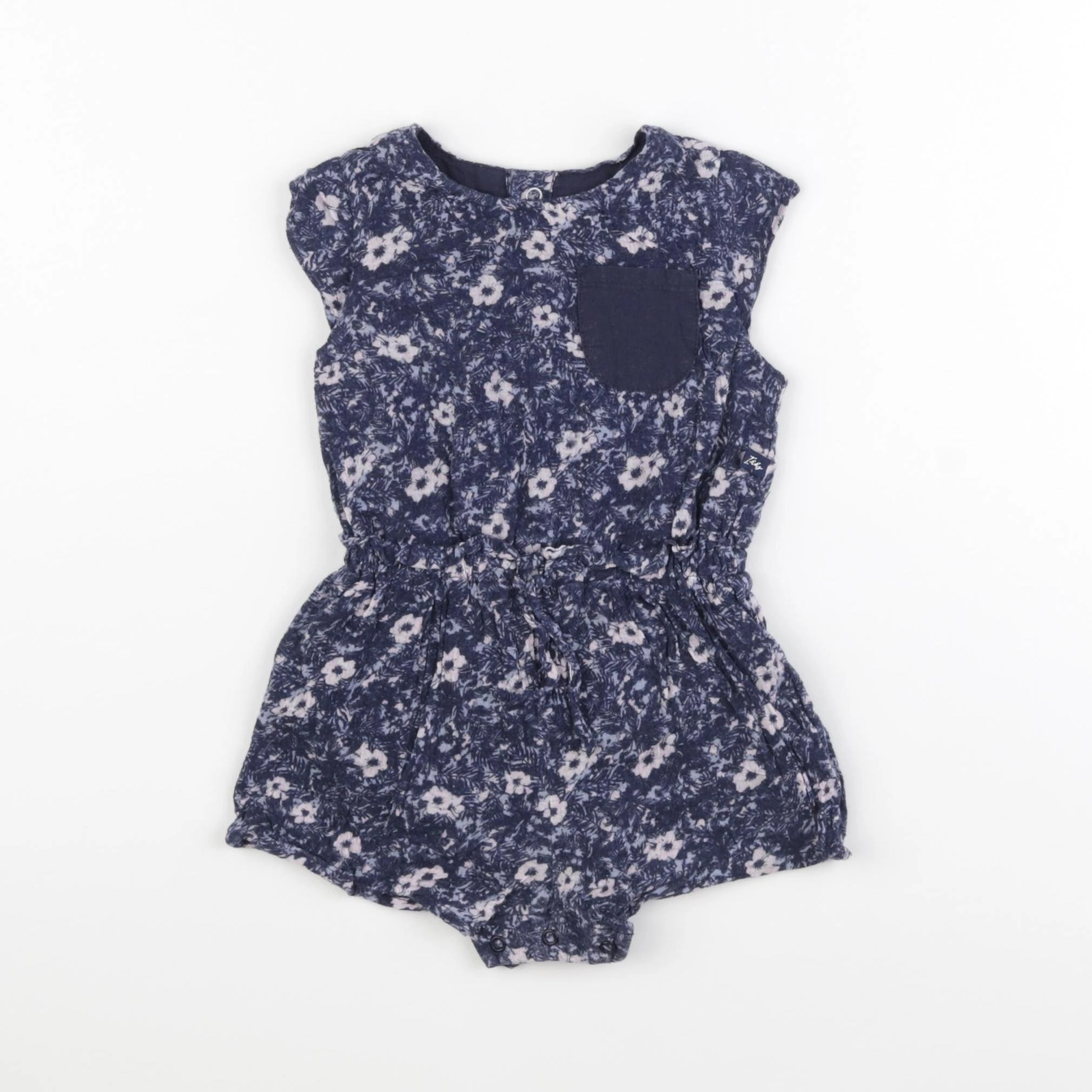 IKKS - combinaison bleu - 12 mois