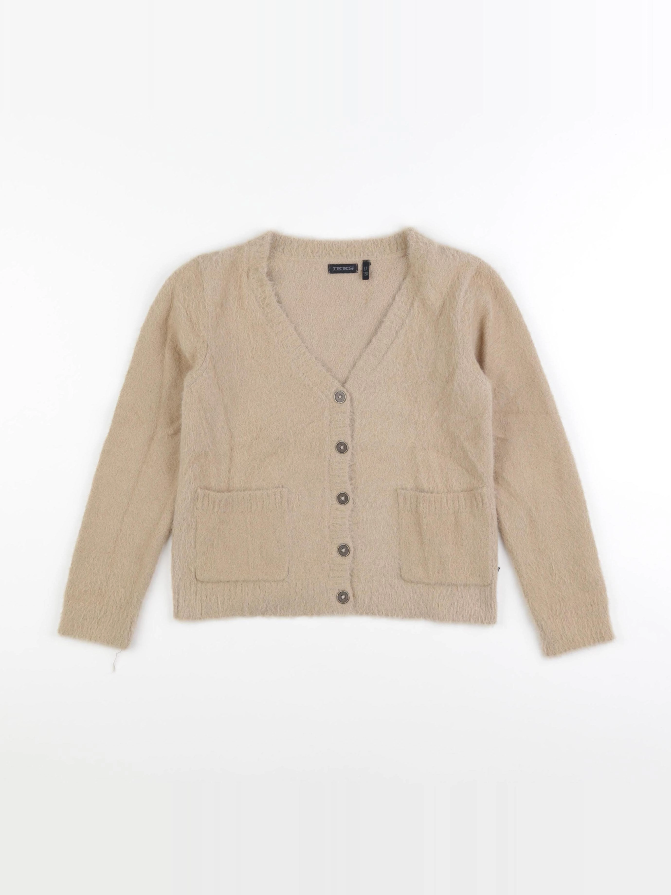 IKKS - gilet marron - 8 ans