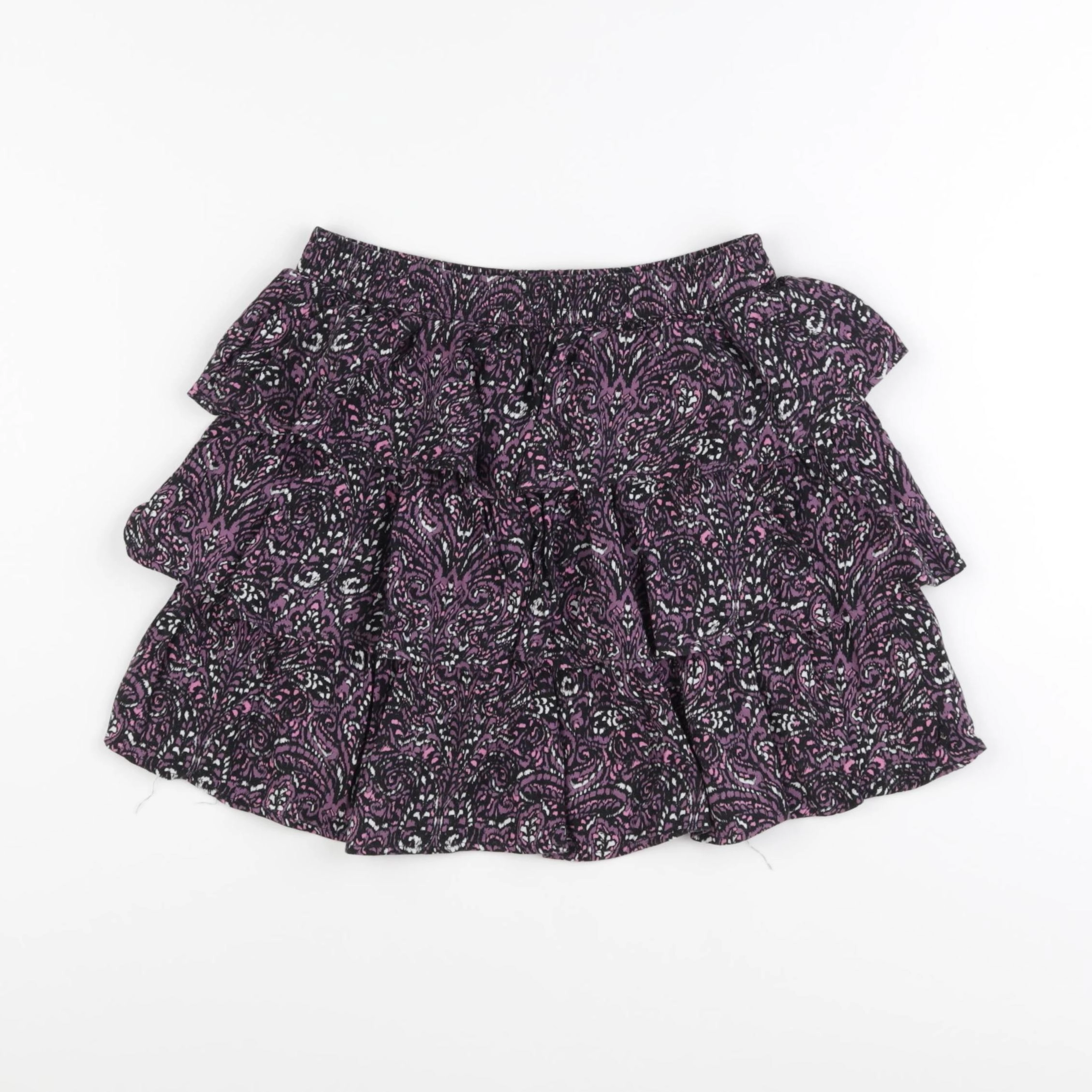 IKKS - jupe noir, violet - 8 ans
