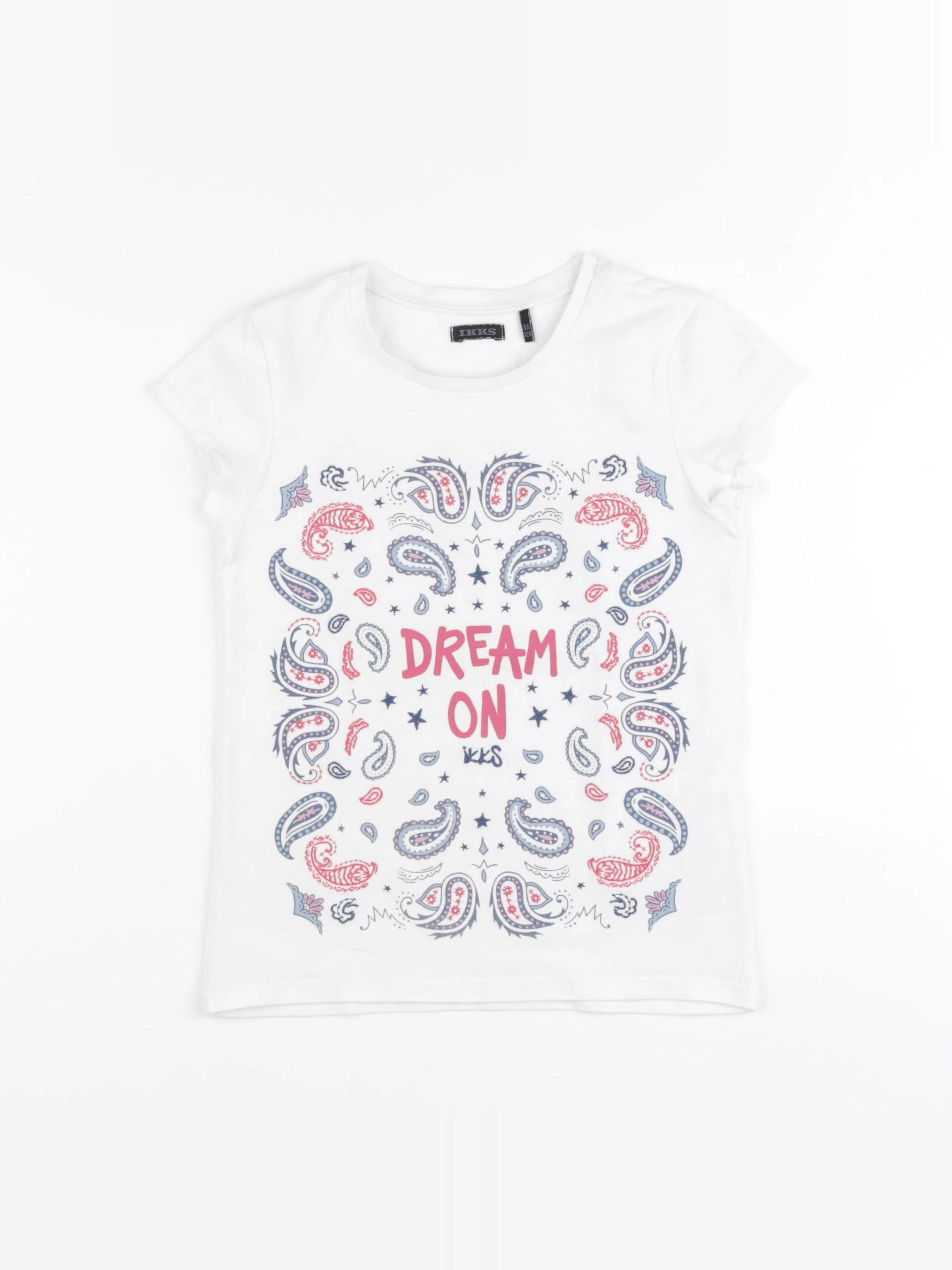 IKKS - tee-shirt multicolore - 8 ans