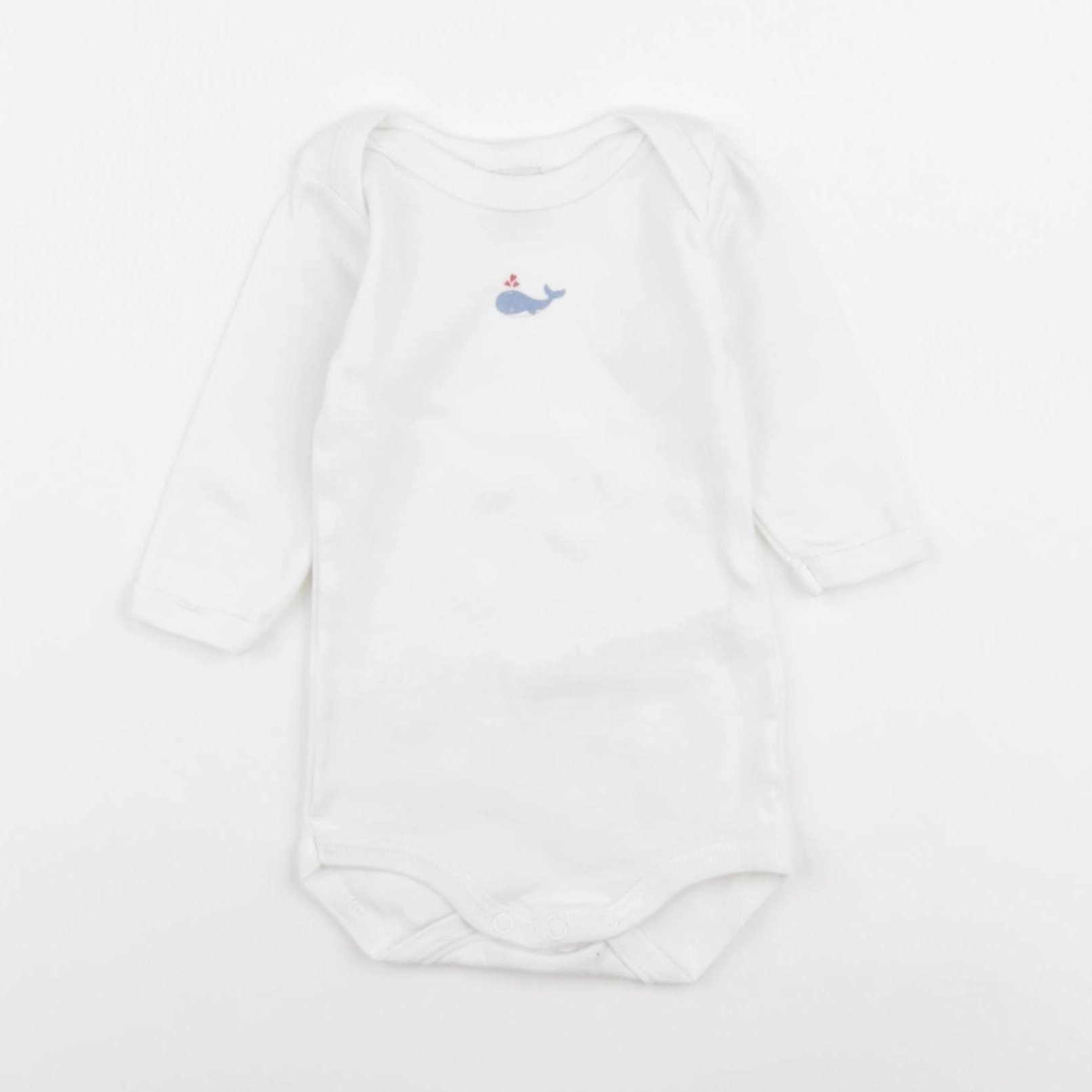 Petit Bateau - body blanc - 3 mois