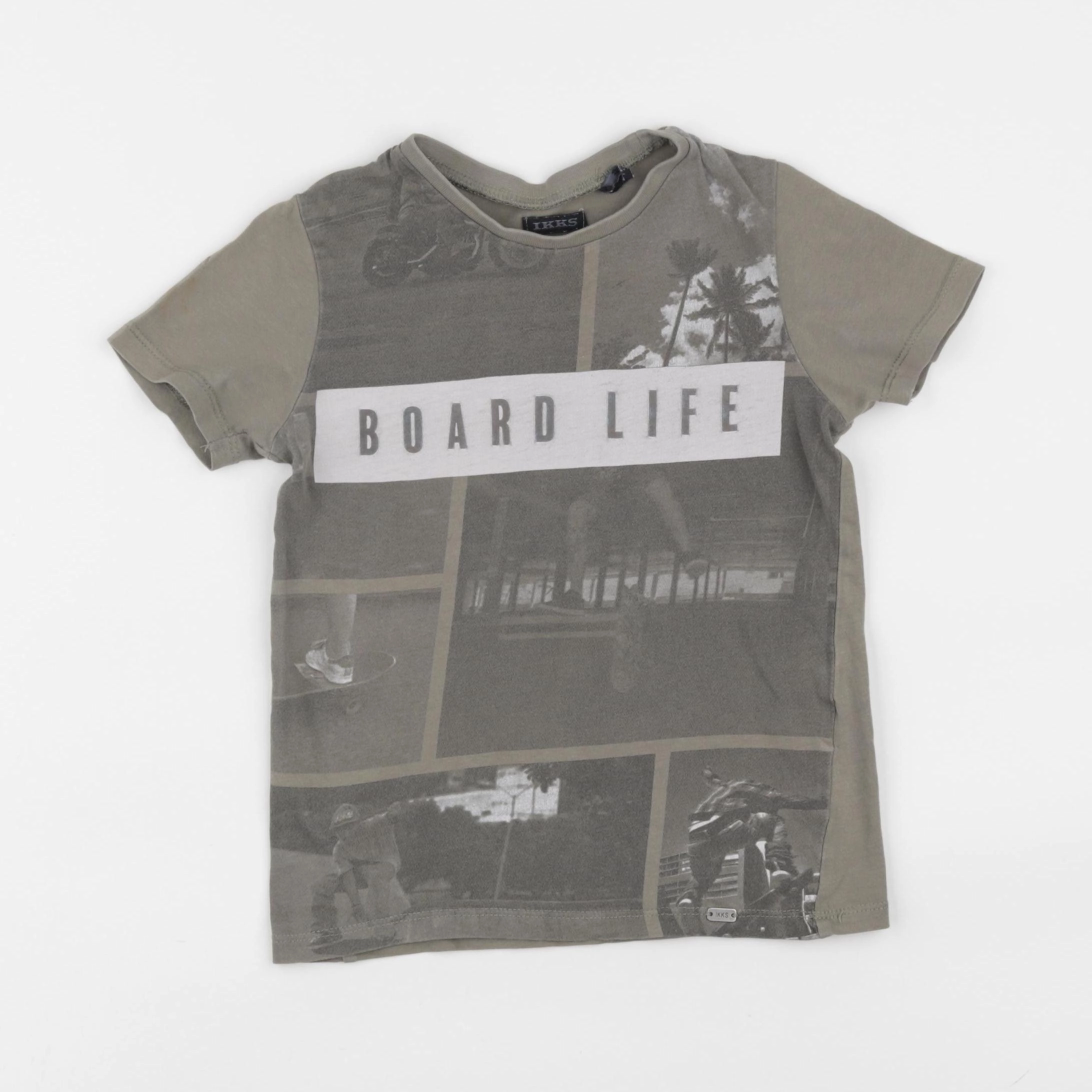 IKKS - tee-shirt vert - 4 ans
