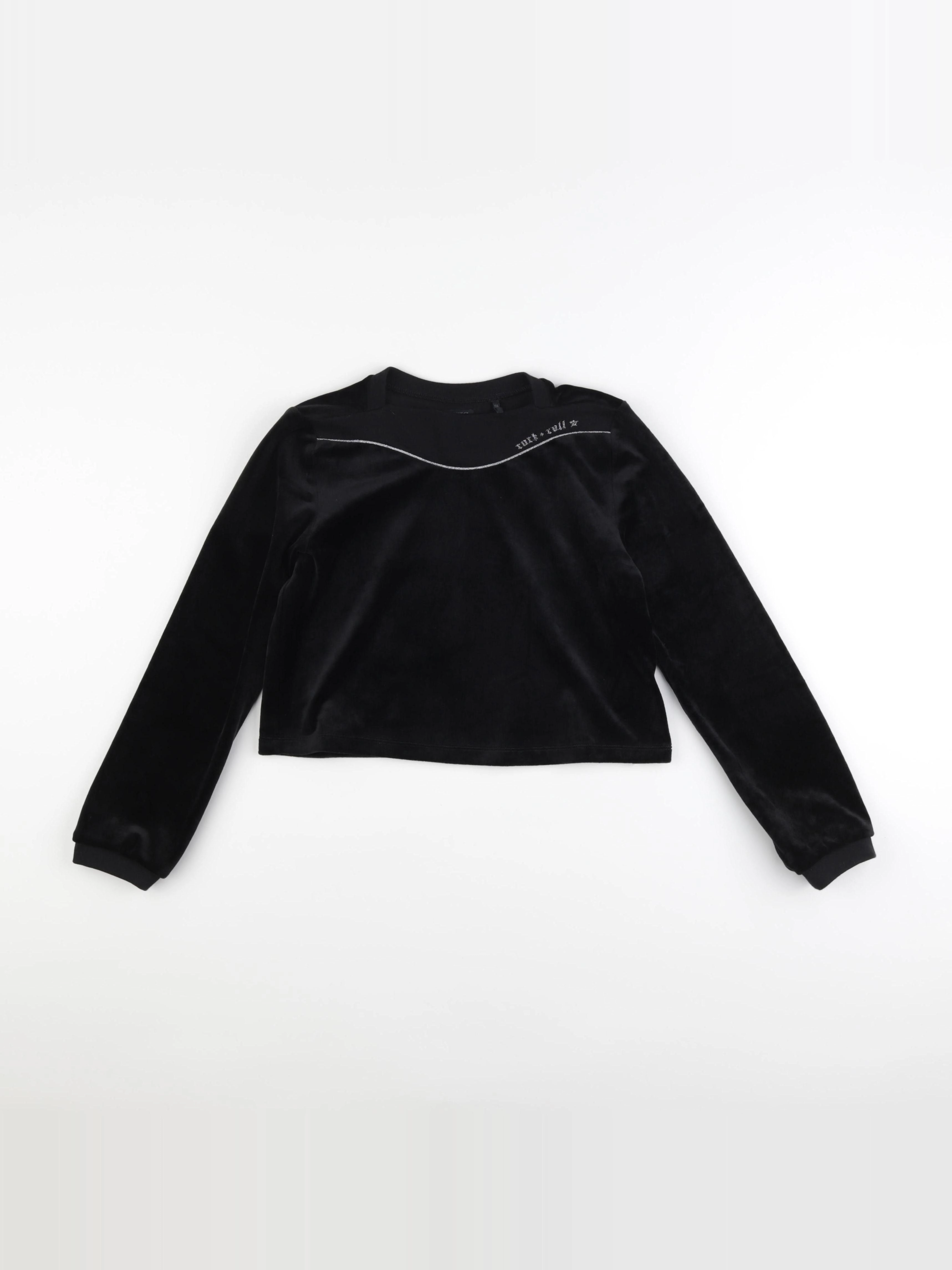 IKKS - sweat court noir - 10 ans