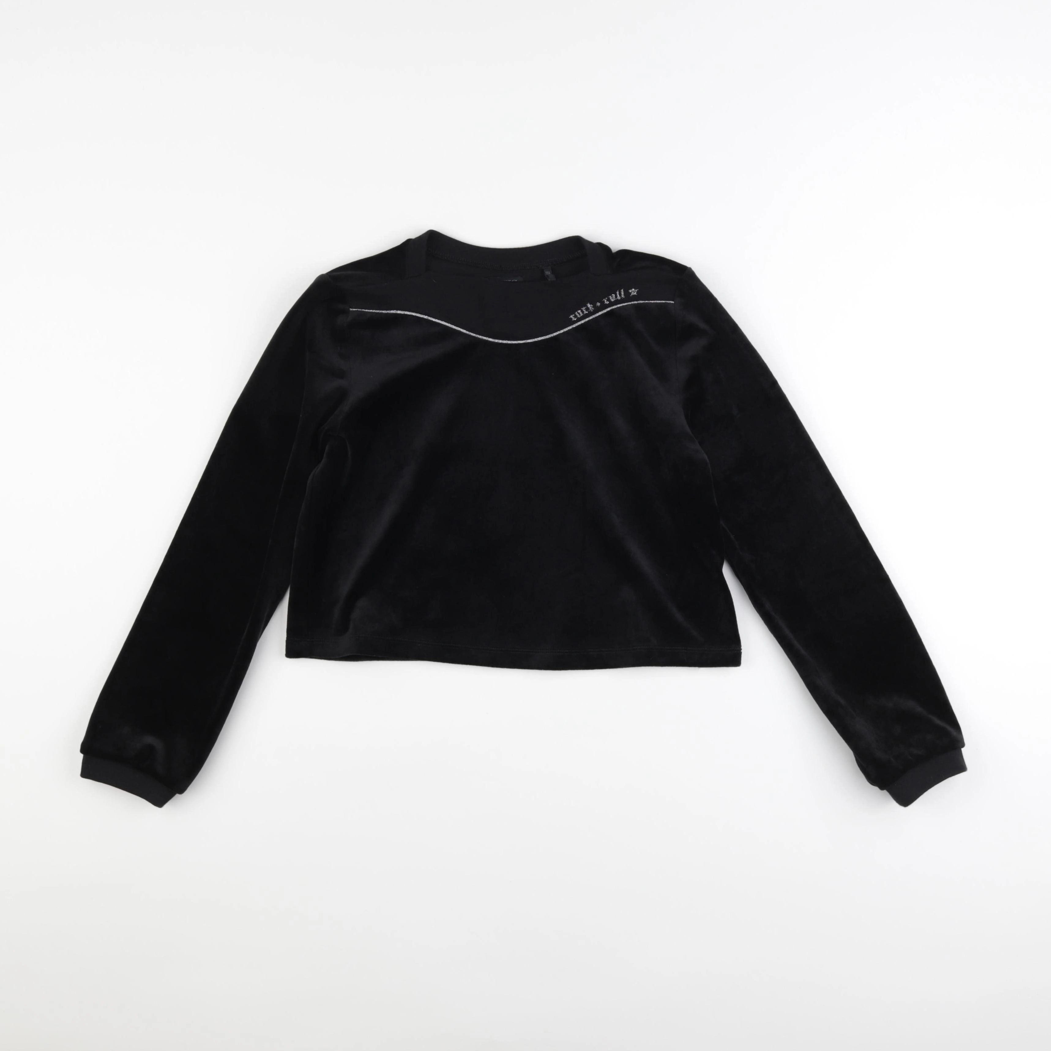 IKKS - sweat court noir - 10 ans