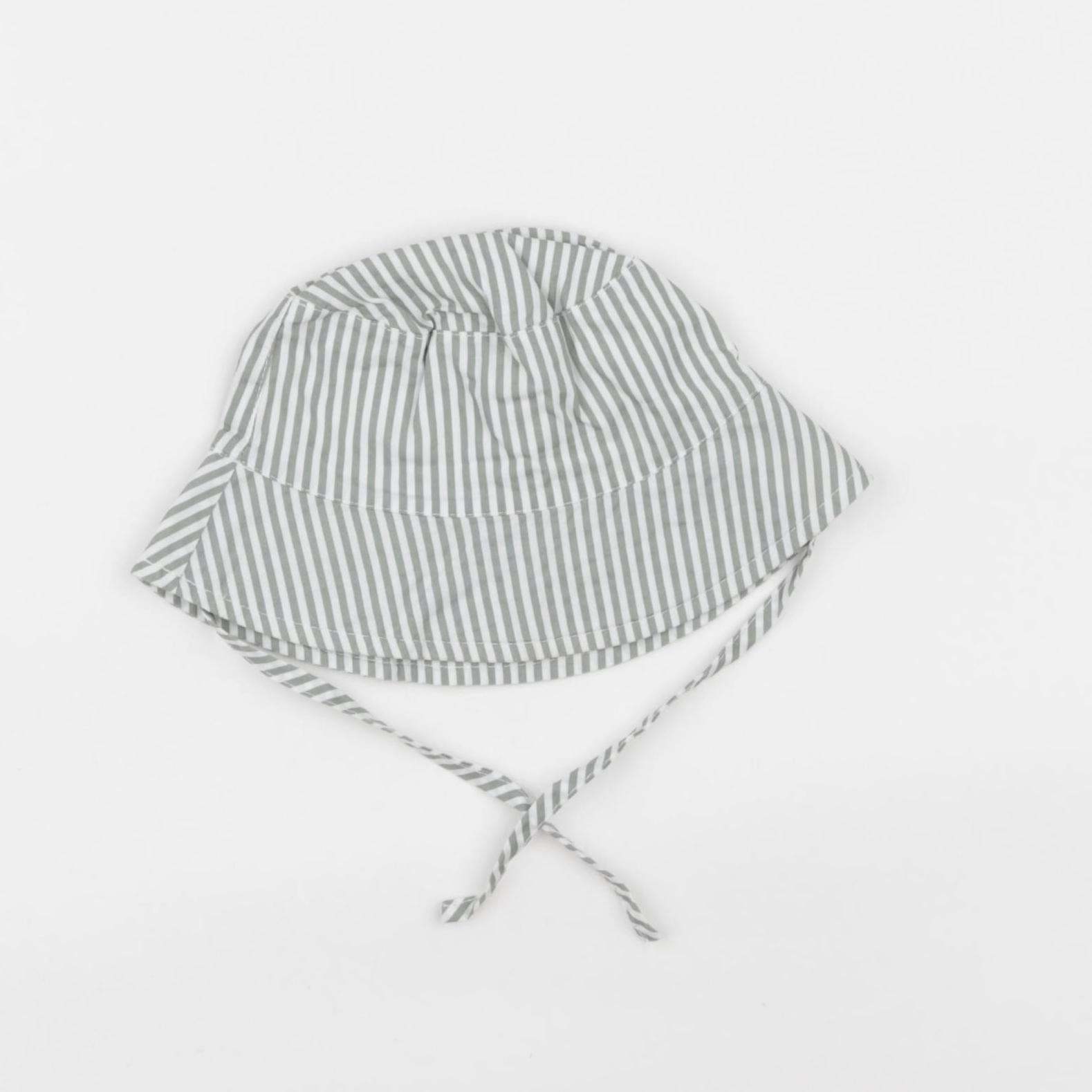 H&M - chapeau blanc, vert - 9/12 mois