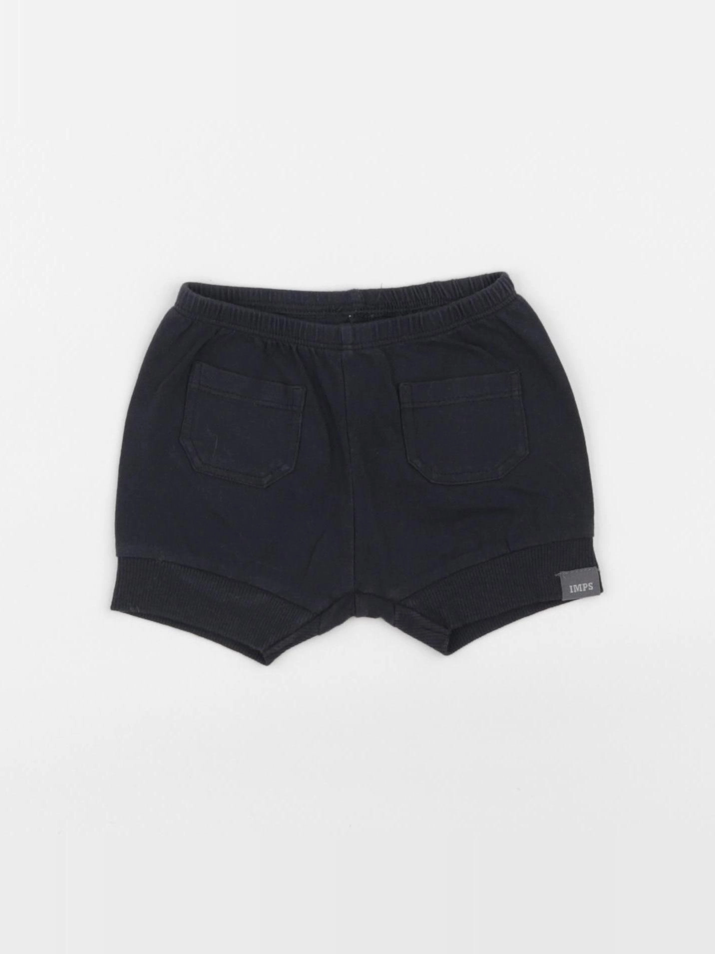 Imps & Elfs - short bleu - 6/9 mois