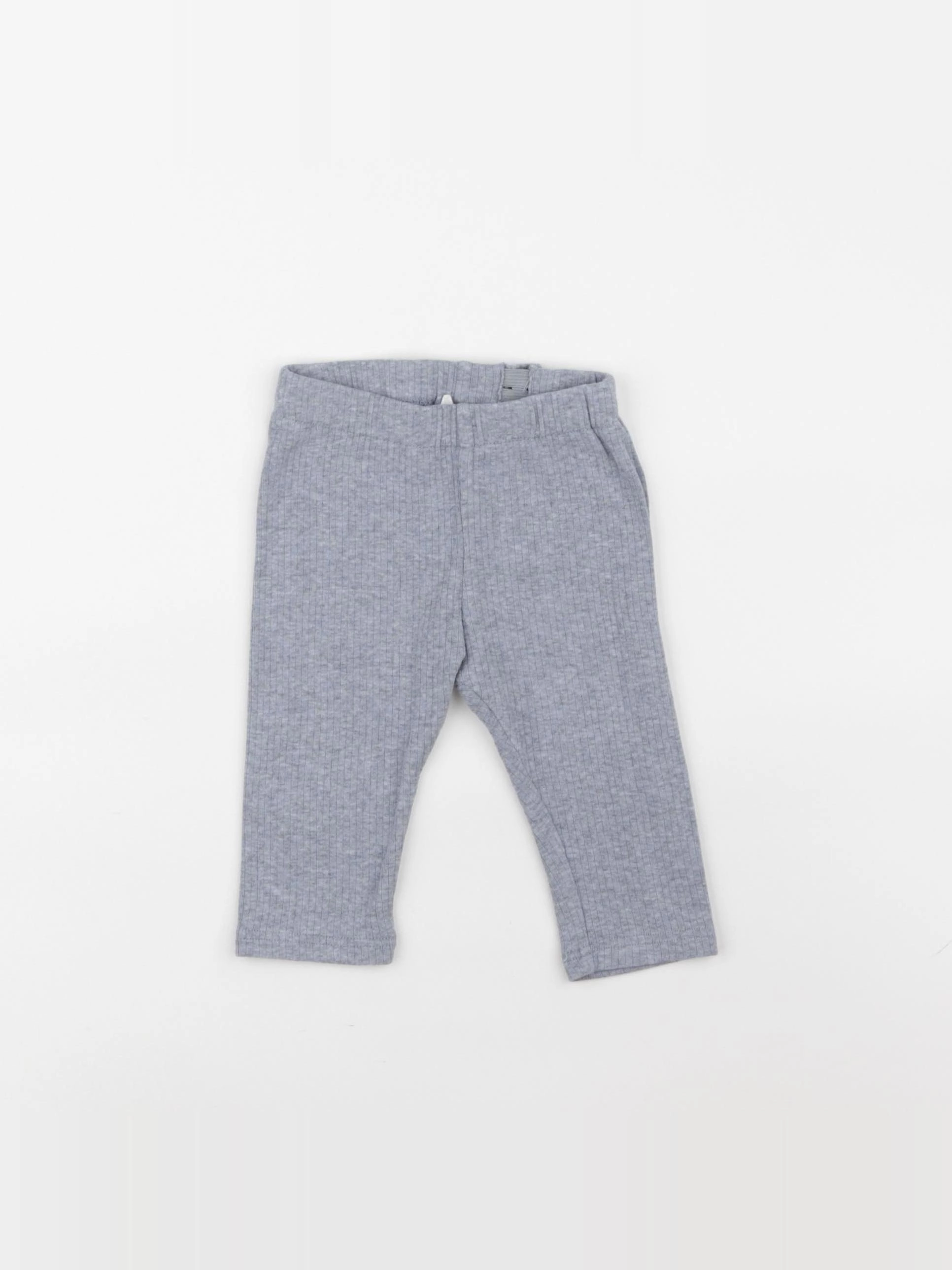 H&M - legging bleu - 3/6 mois