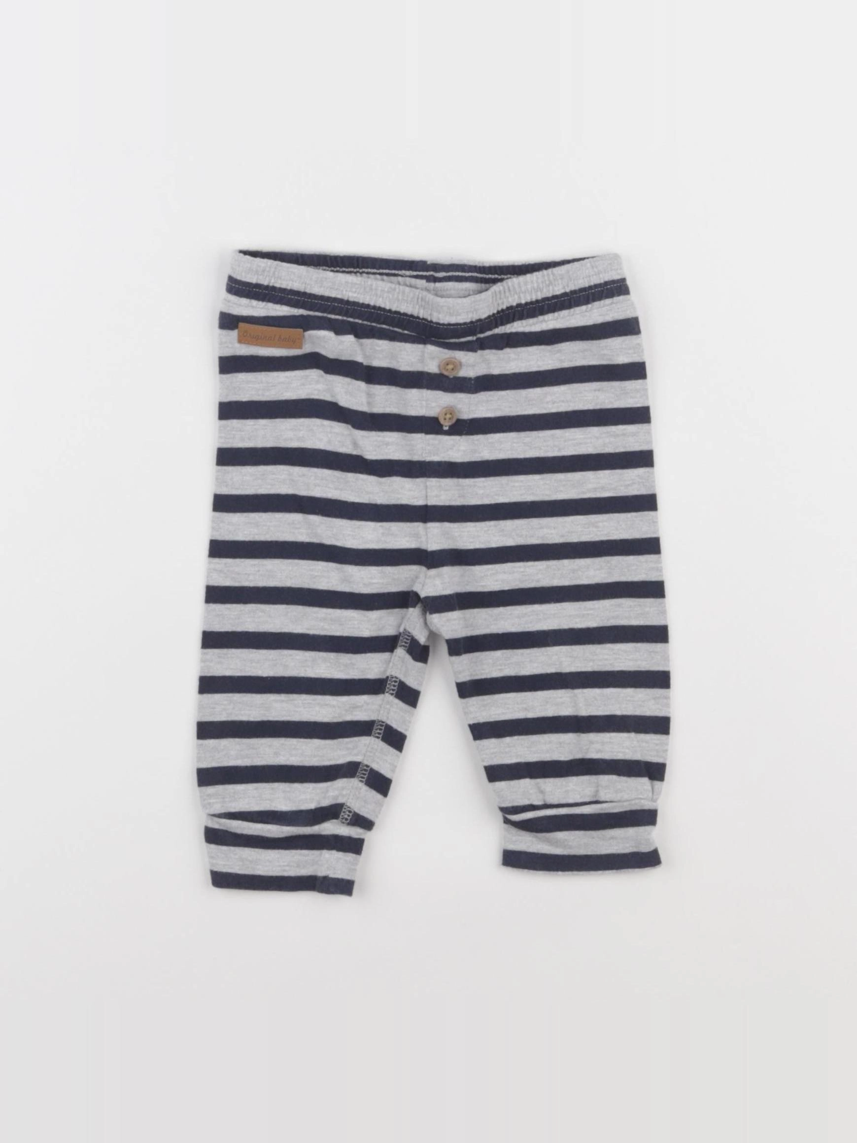 La Redoute - pantalon gris - 6 mois