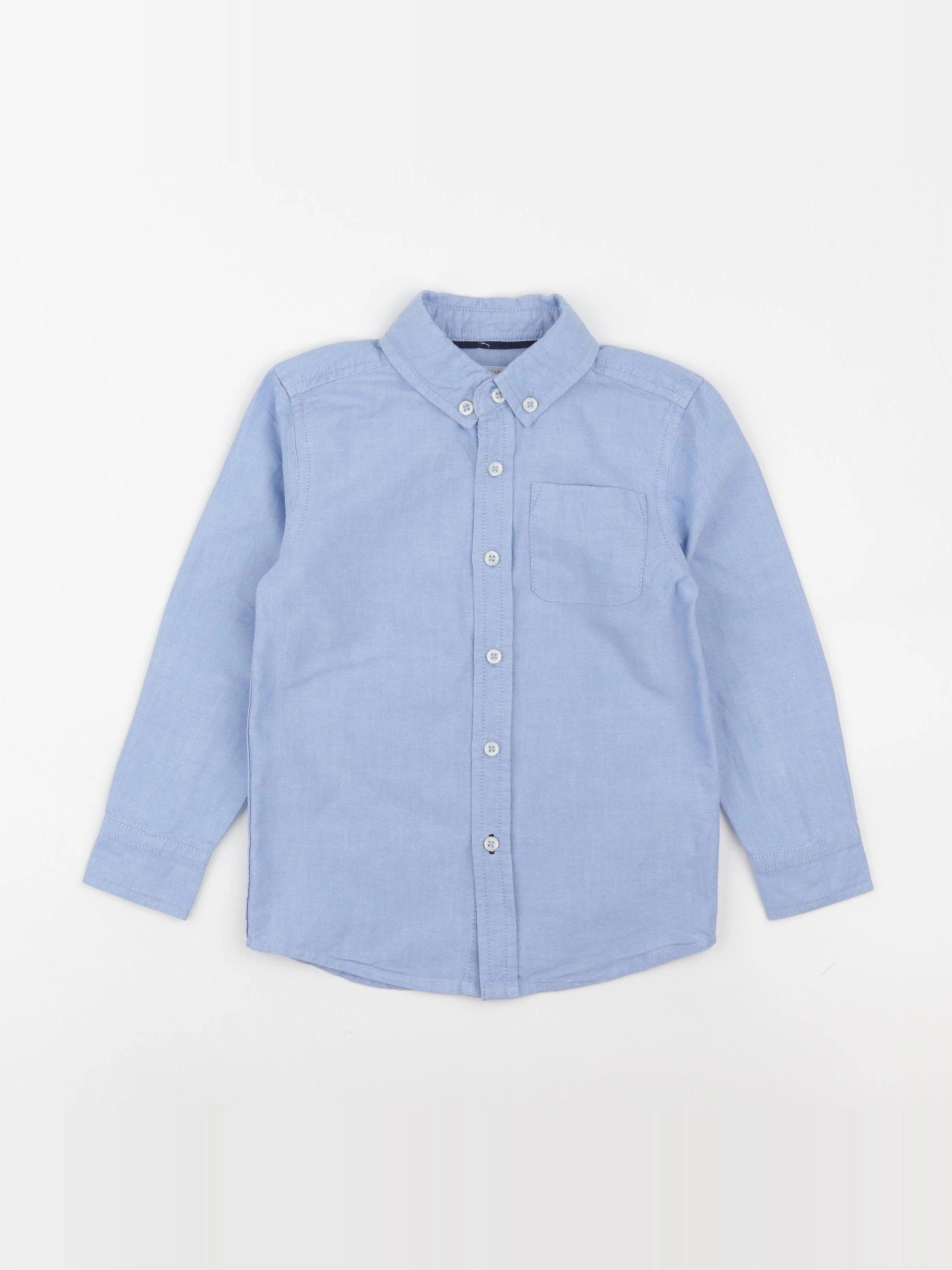 Monoprix - chemise bleu - 3 ans