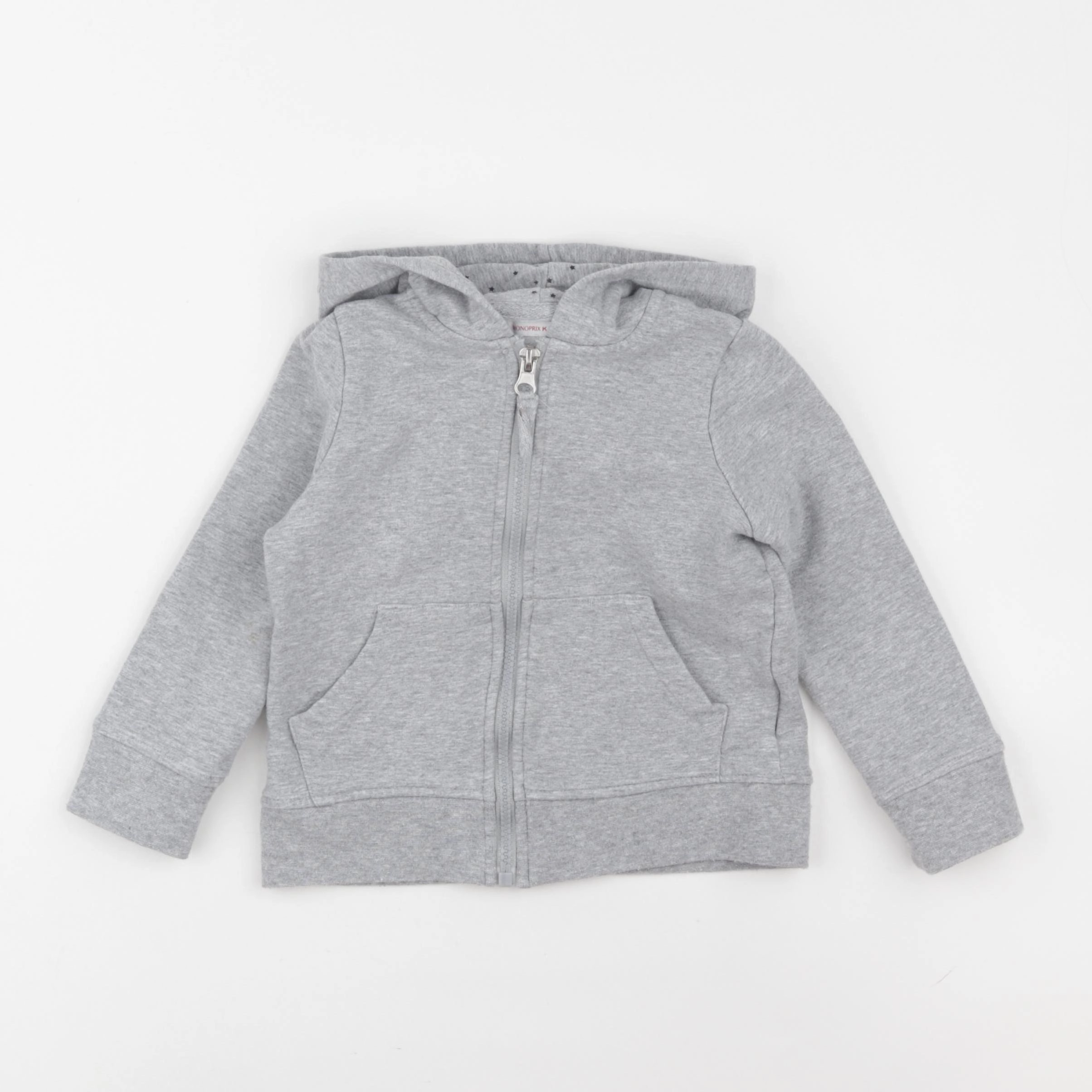 Monoprix - sweat gris - 3 ans