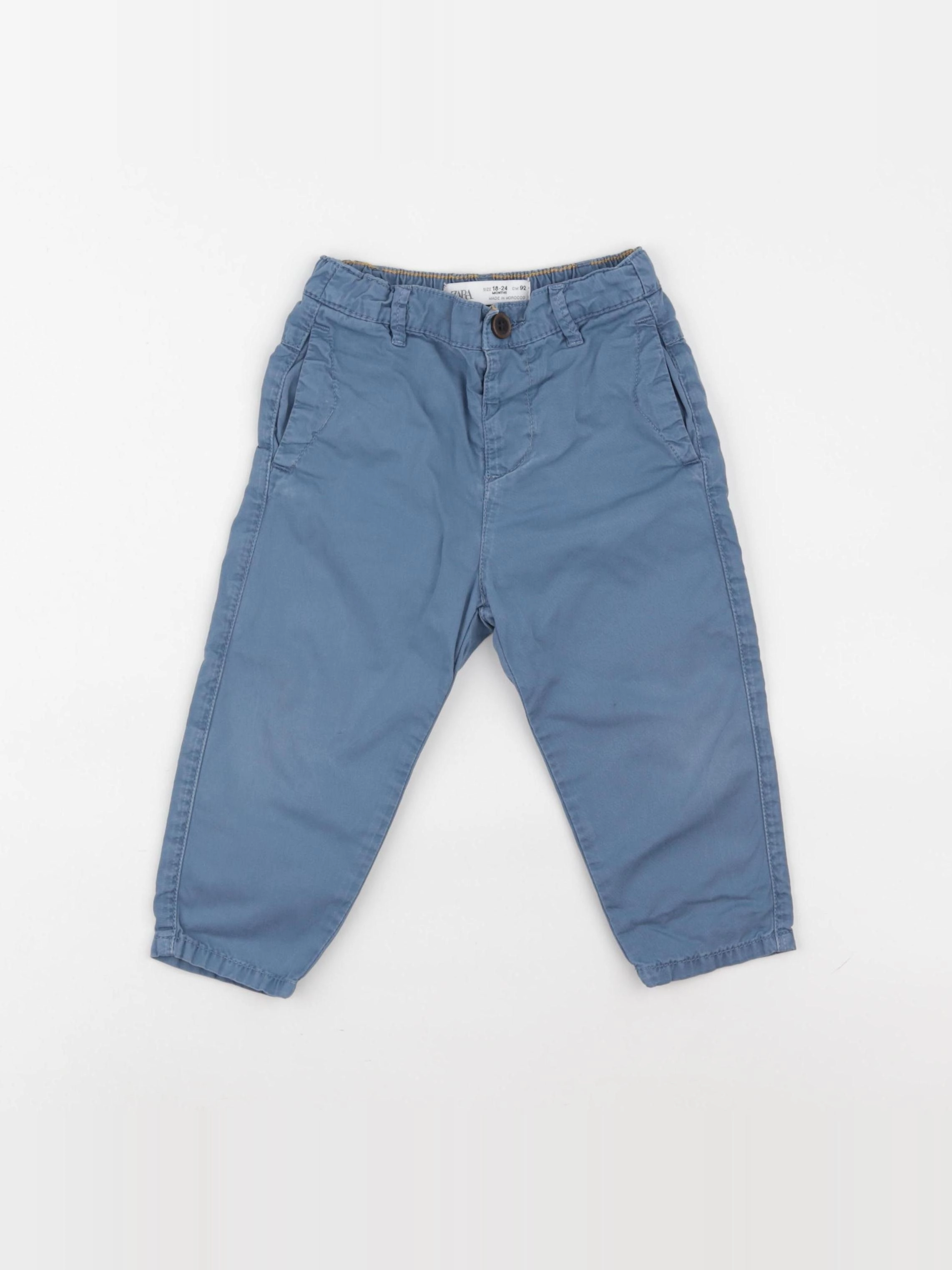 Zara - pantalon bleu - 18/24 mois