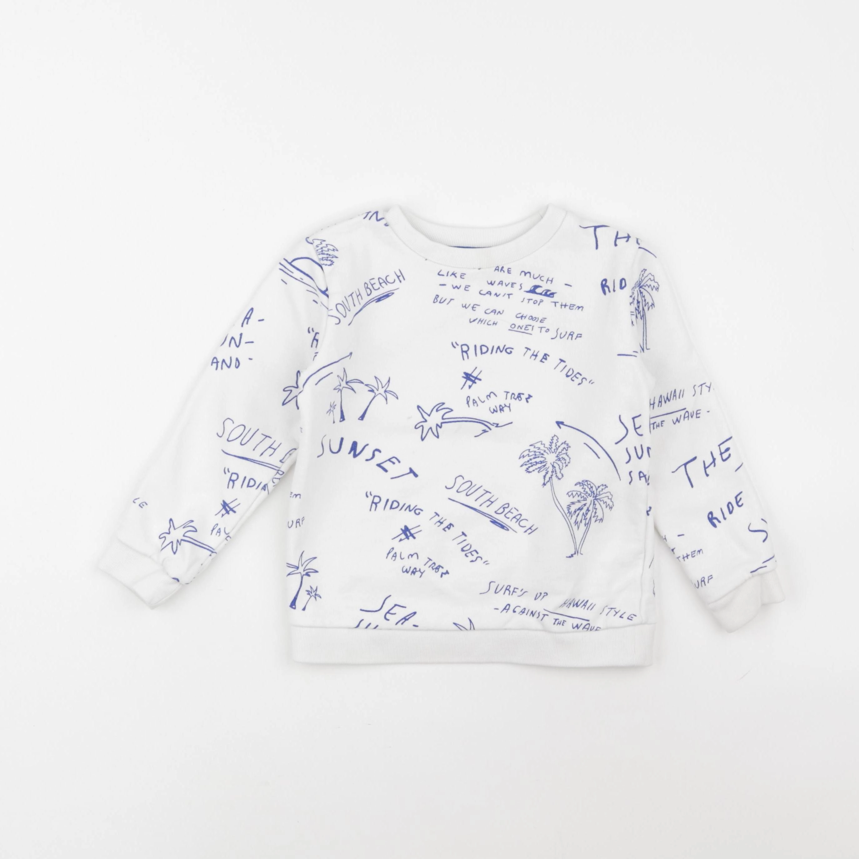 Storytelling - sweat blanc - 4 ans