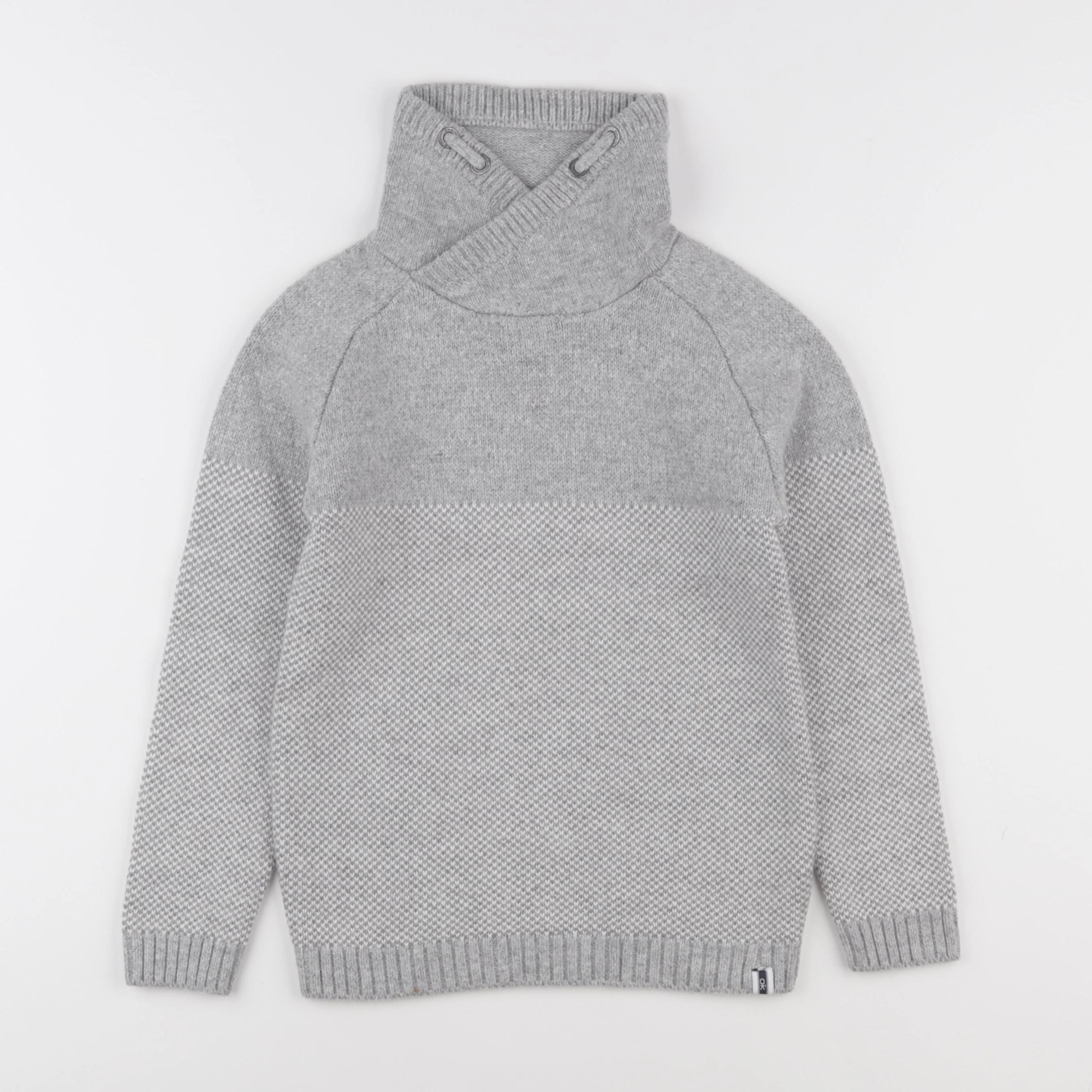 Okaidi - pull gris - 8 ans