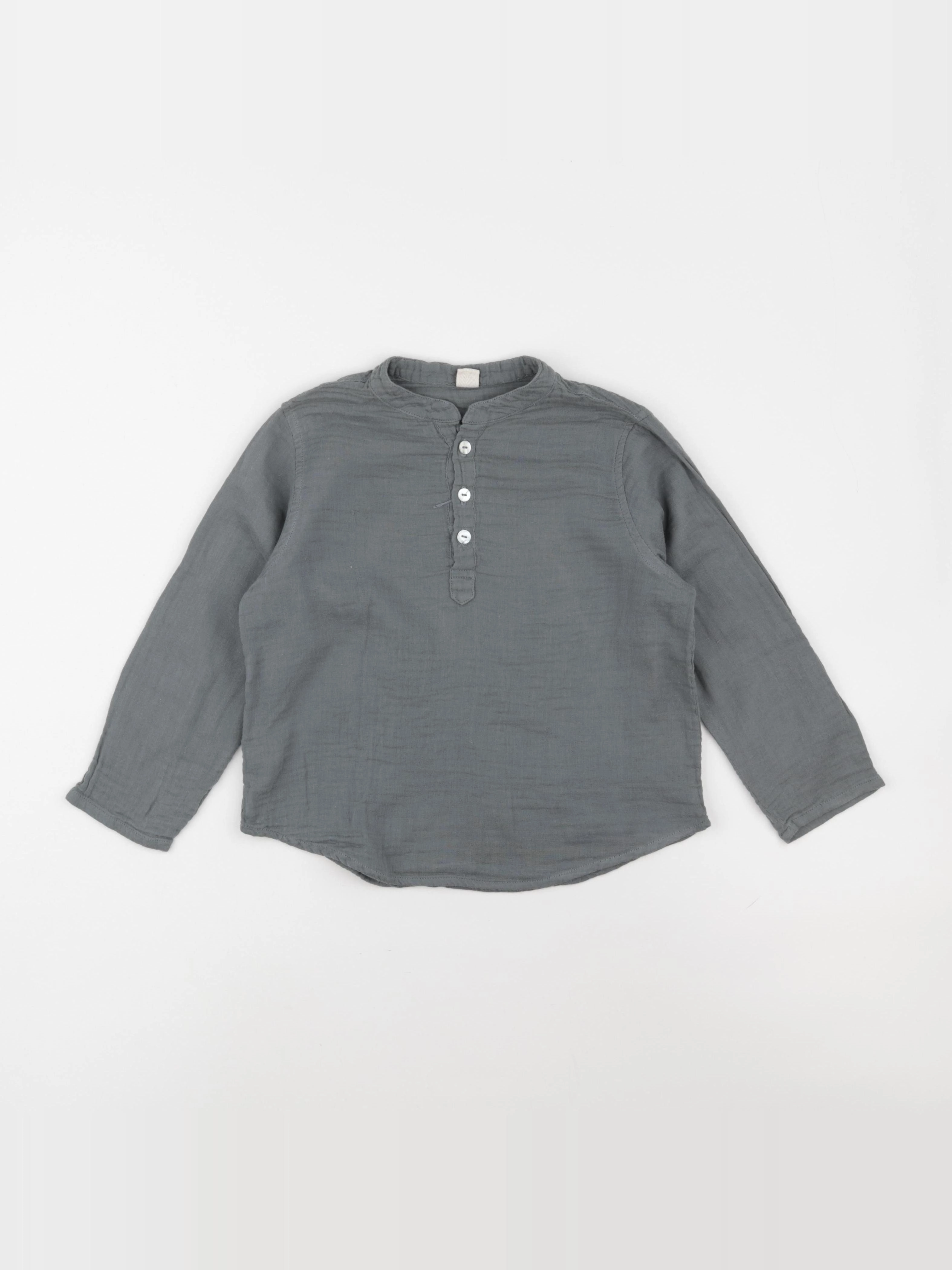 Numero 74 - chemise vert - 4 ans