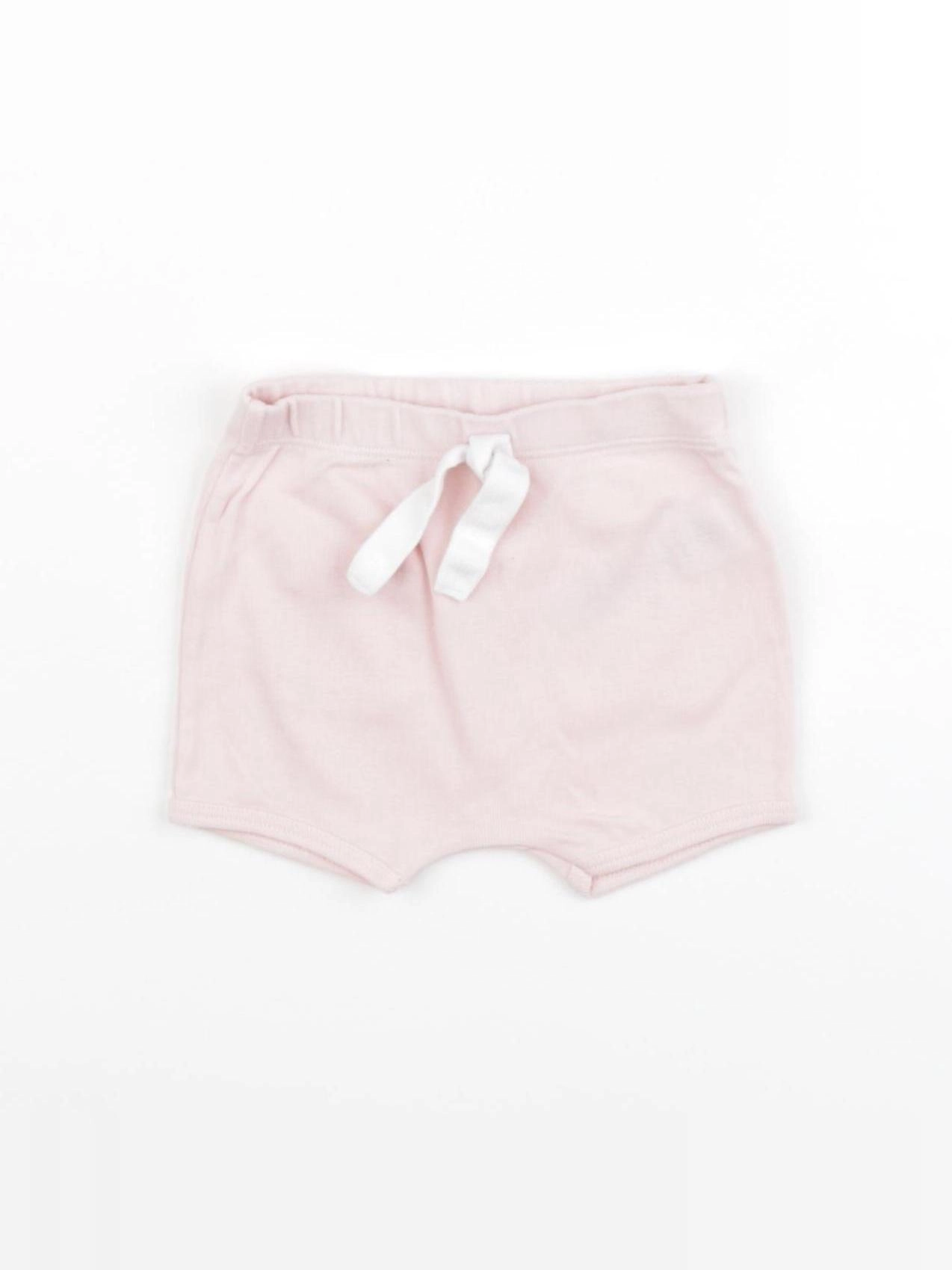 Petit Bateau - short rose - 6 mois