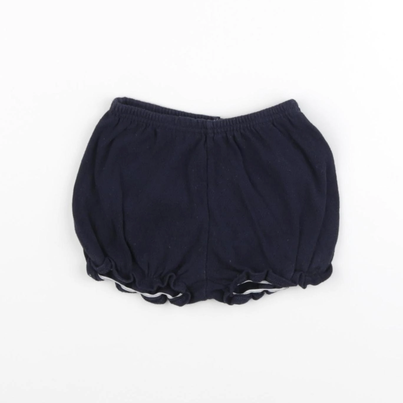 Petit Bateau - bloomer bleu - 6 mois