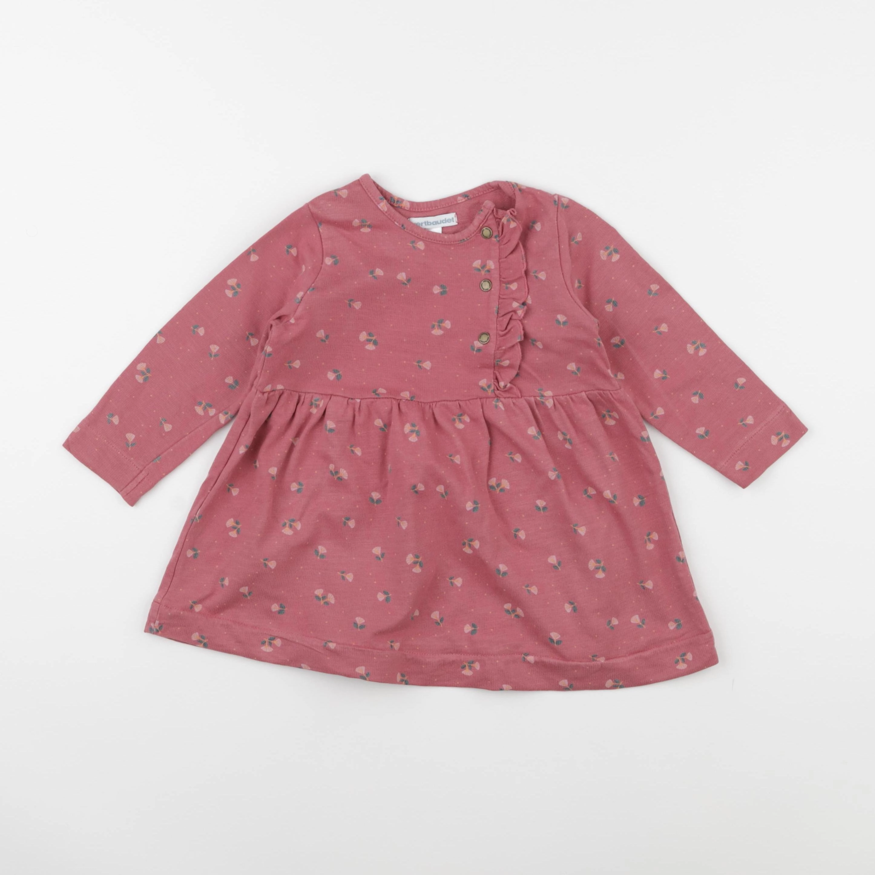 Vertbaudet - robe rose - 18 mois