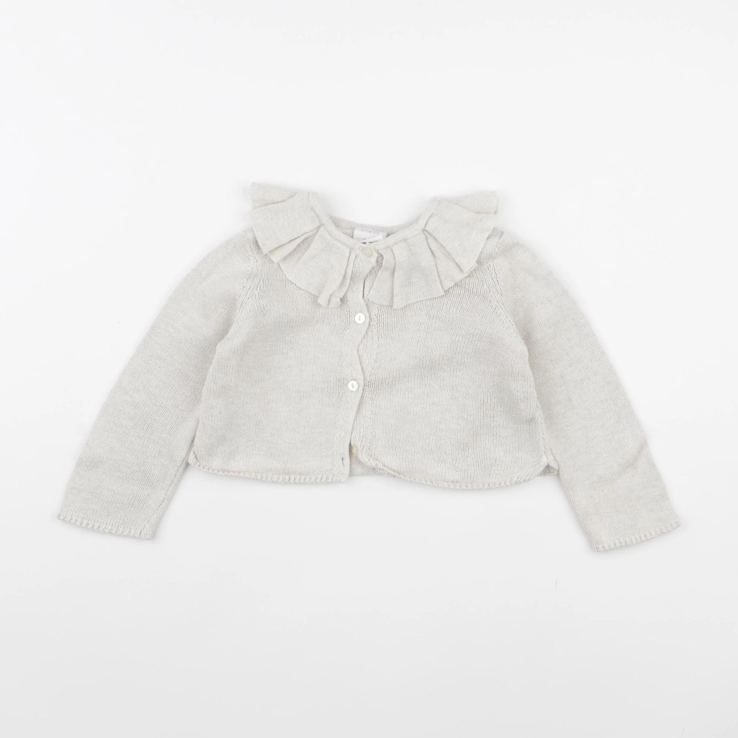 Zara - gilet beige - 12/18 mois