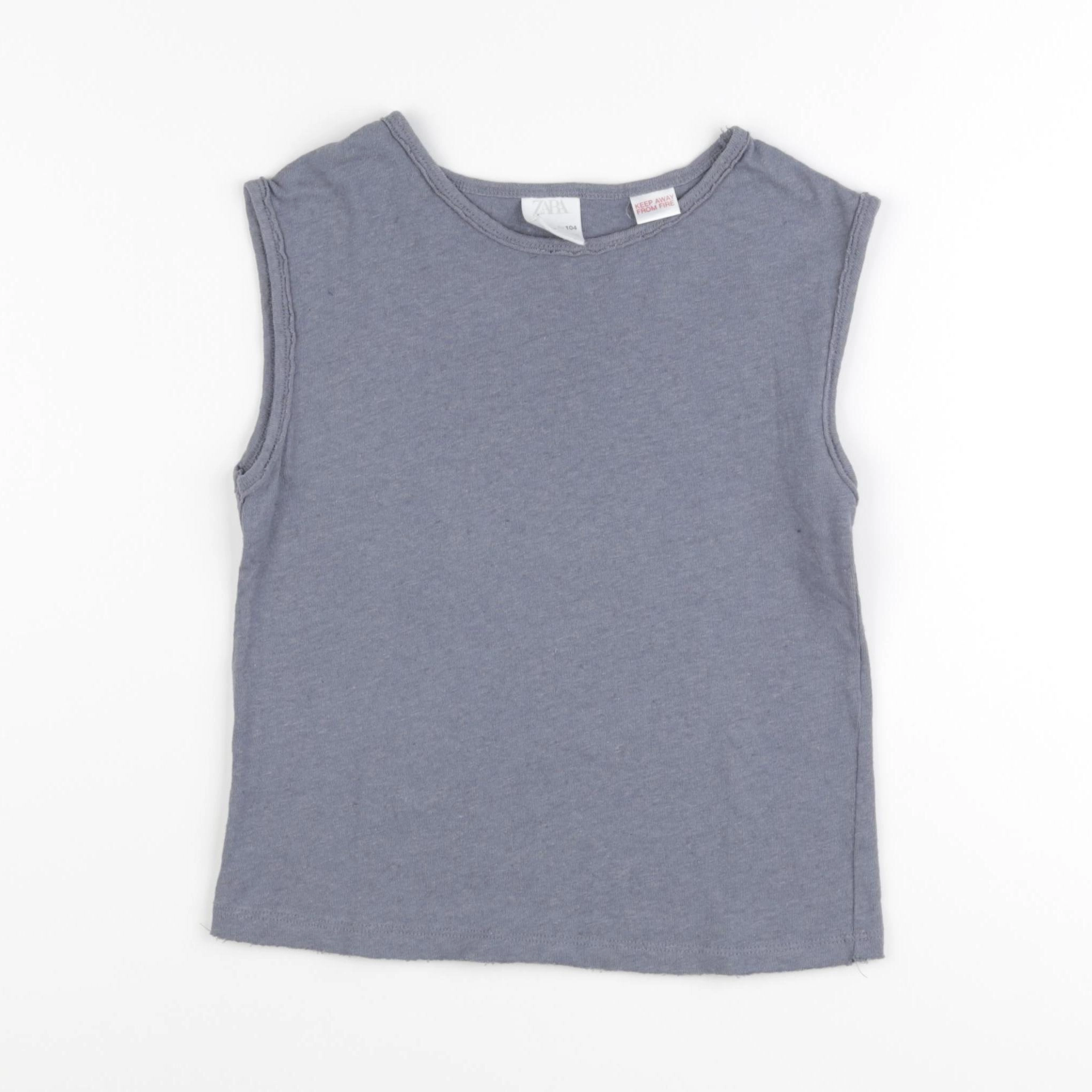 Zara - débardeur gris - 4 ans