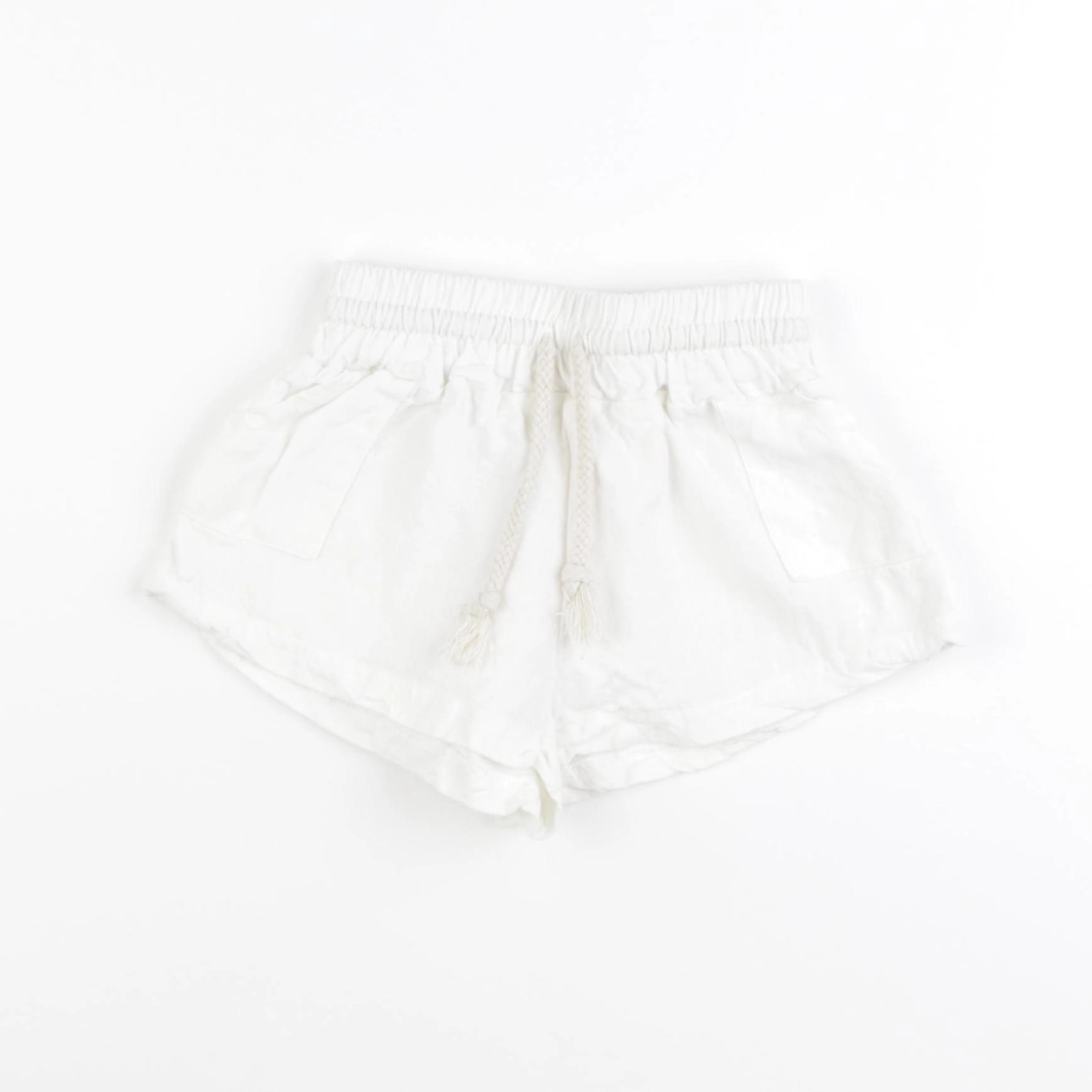 Gamin gamine - short blanc - 12/18 mois