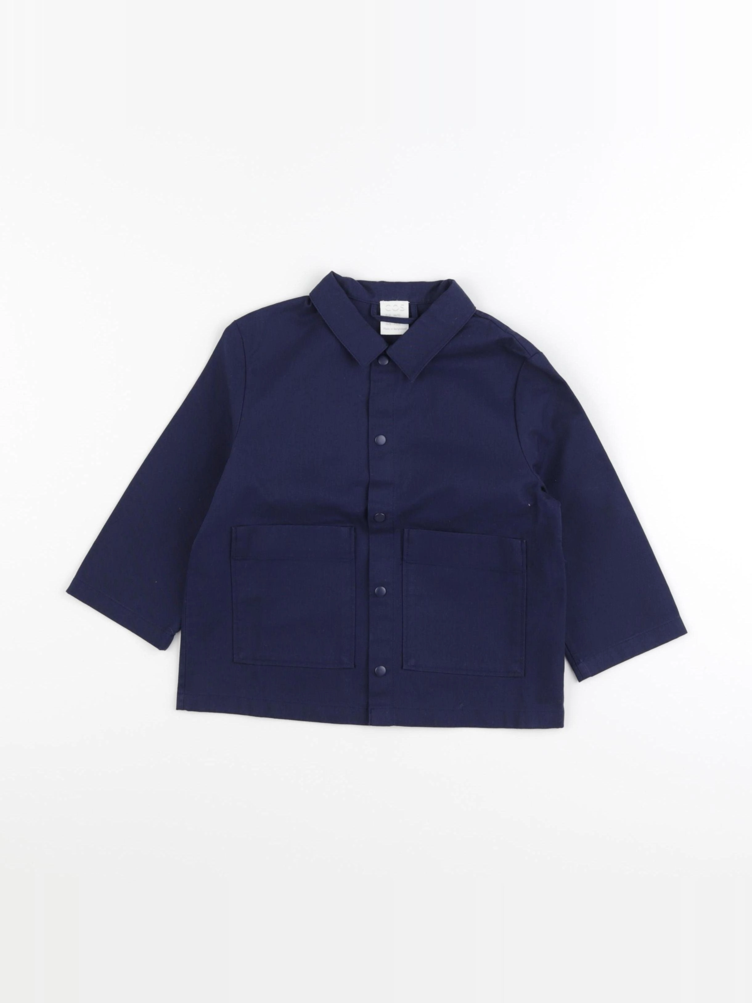 COS - chemise bleu - 12/24 mois