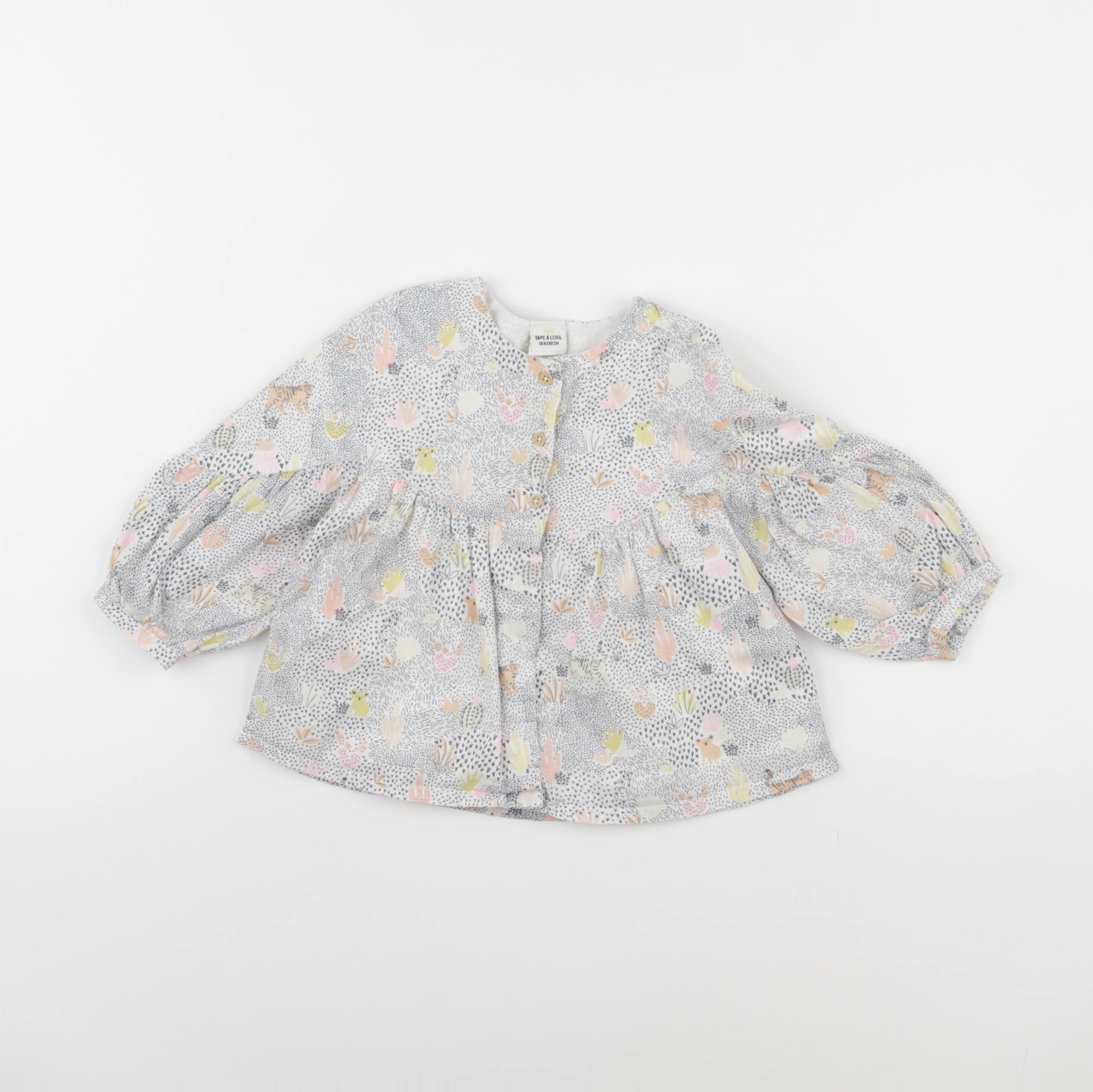 Tape à l'oeil - blouse multicolore - 18 mois