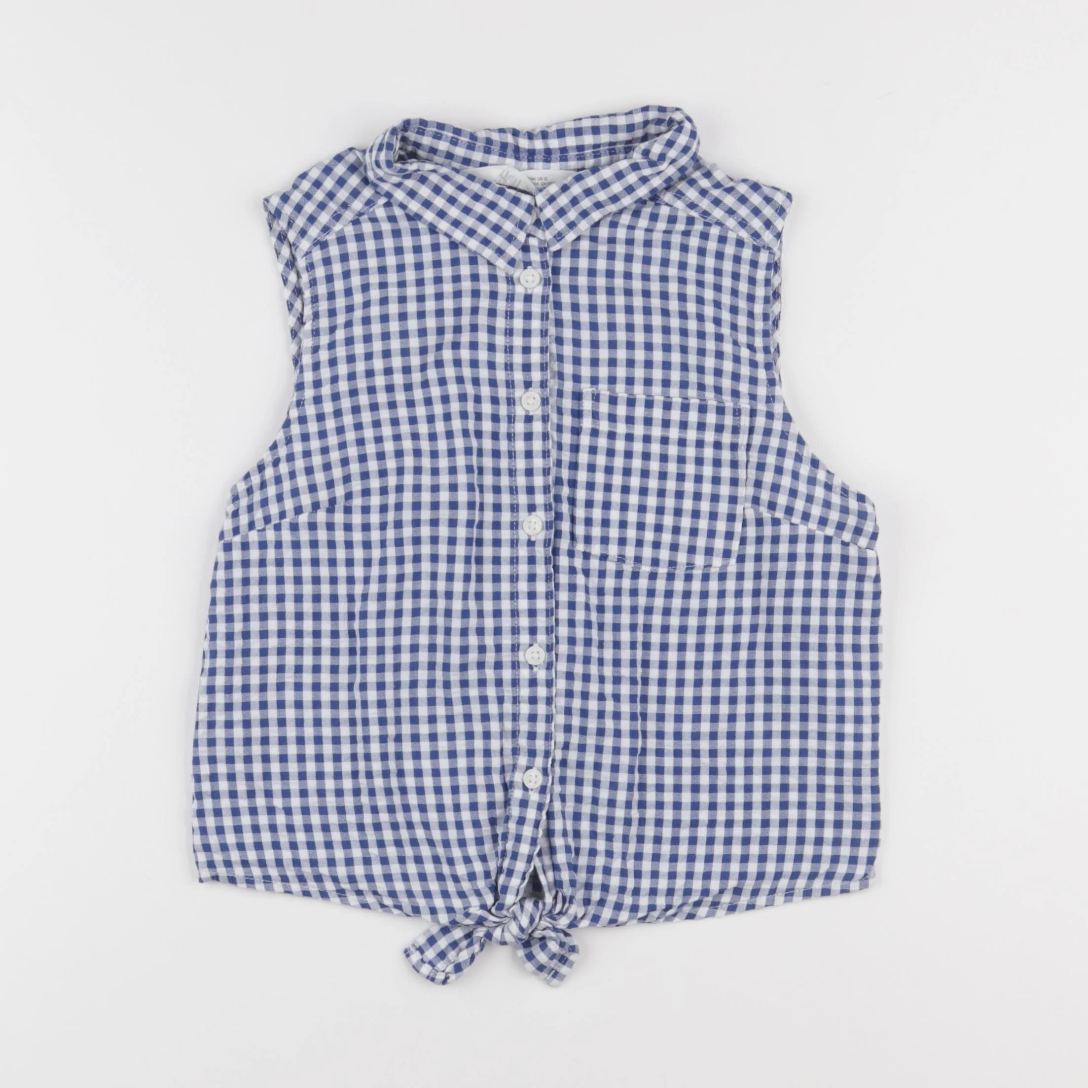 H&M - blouse bleu - 10 ans