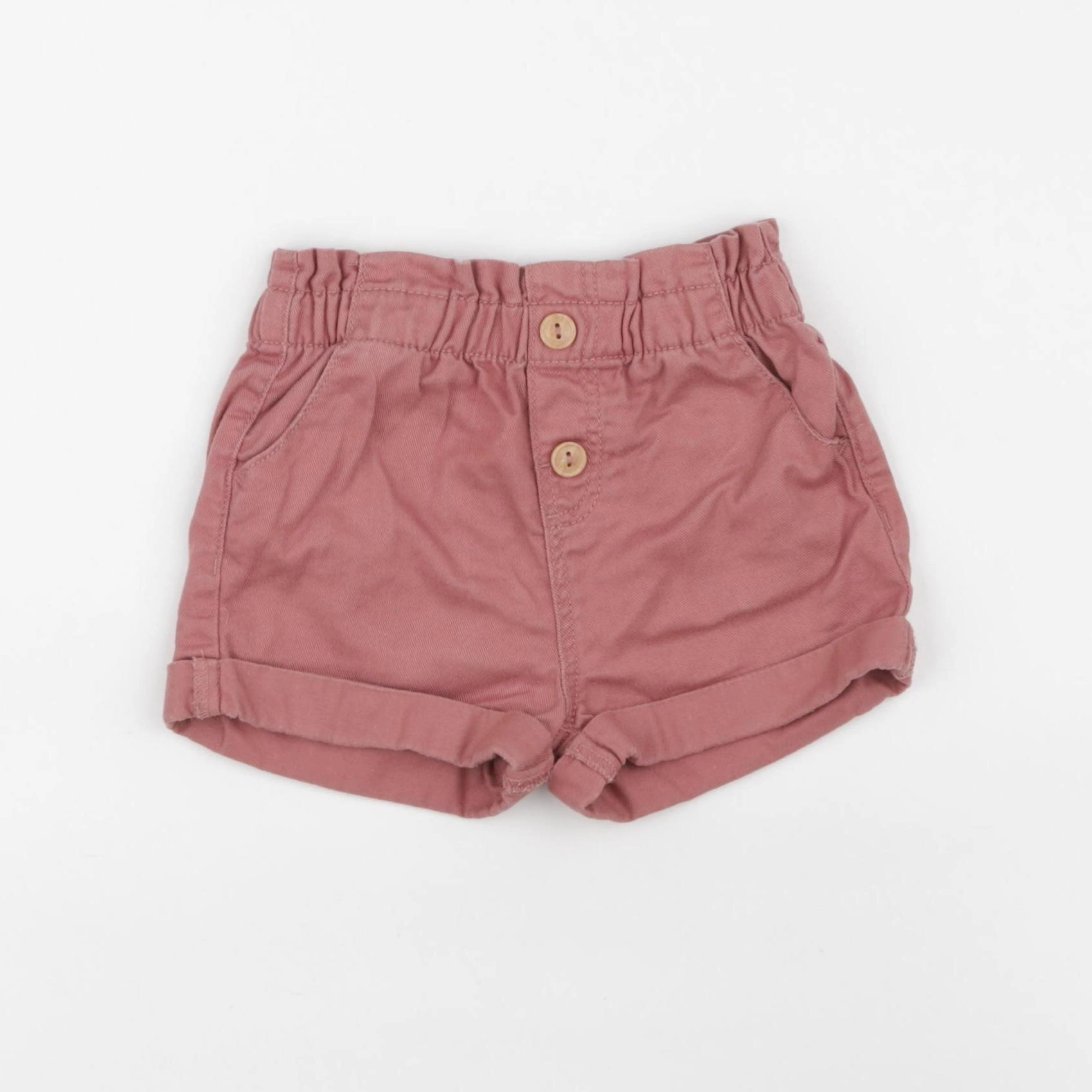 Vertbaudet - short rose - 18 mois