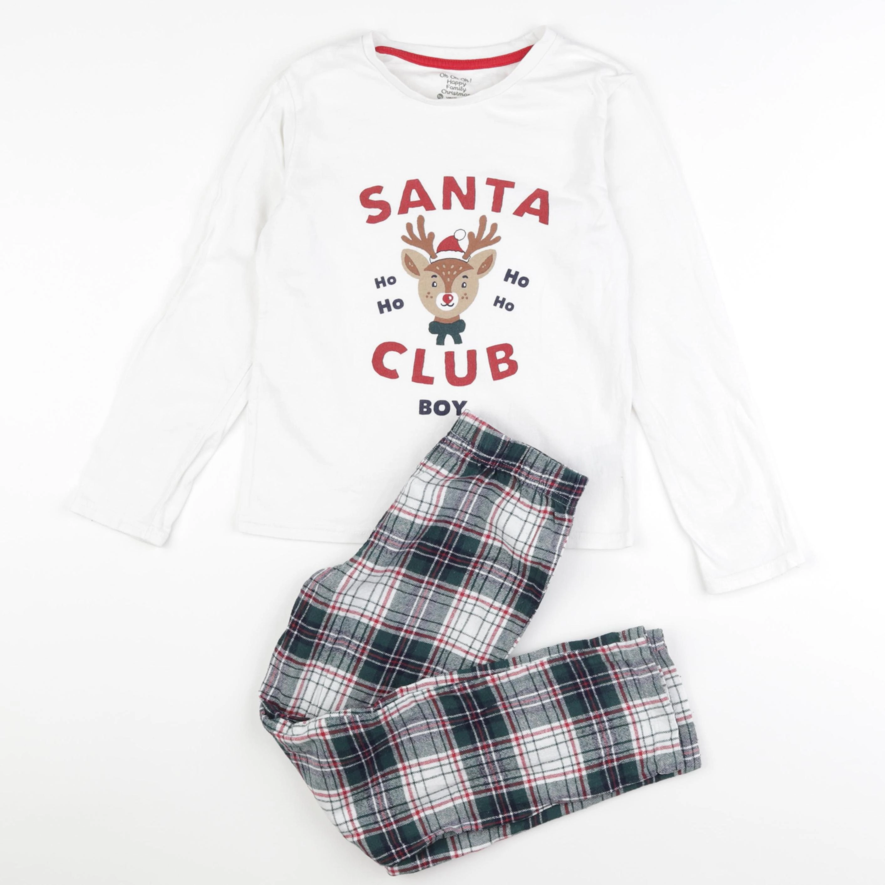 Vertbaudet - pyjama coton multicolore - 8 ans