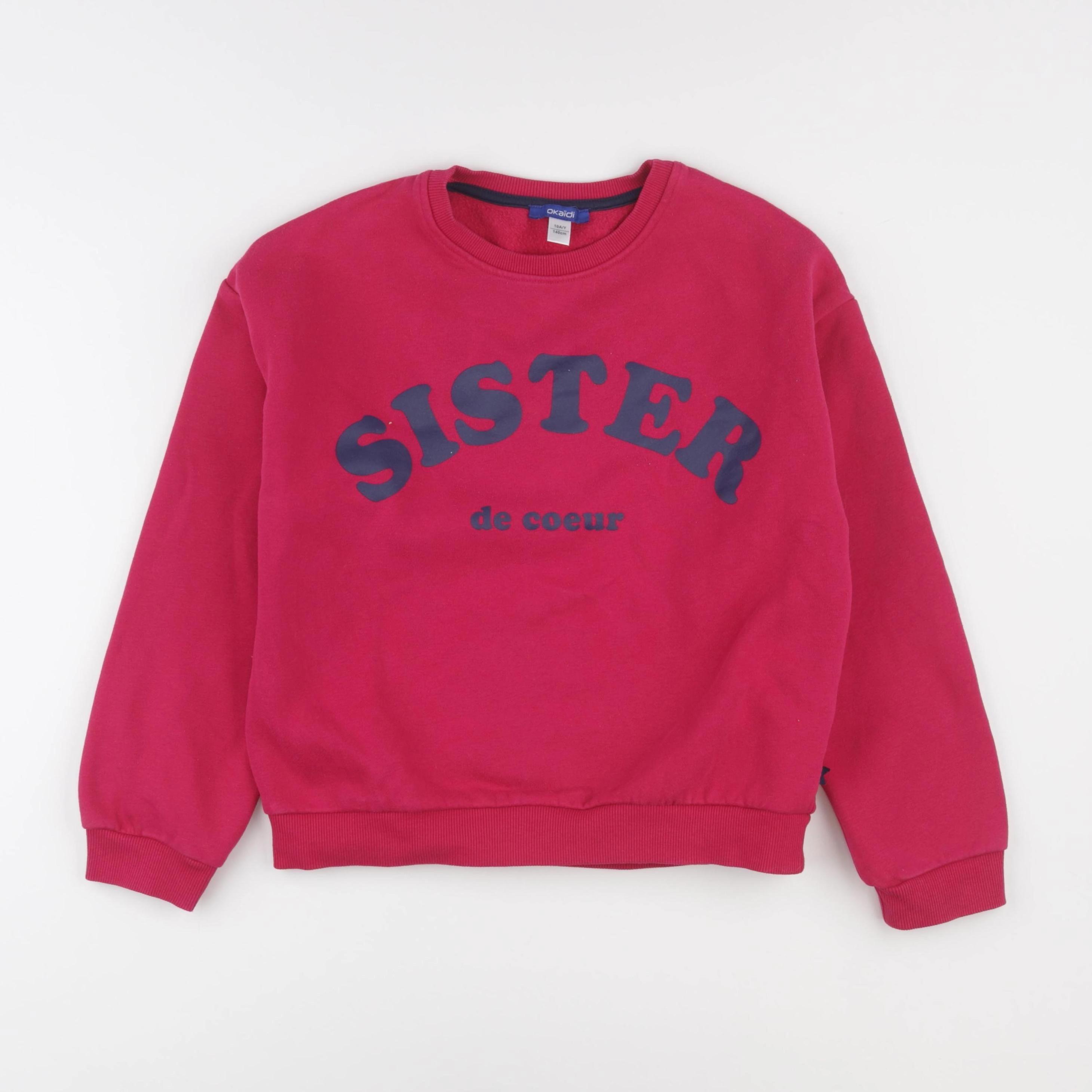 Okaidi - sweat rose - 10 ans