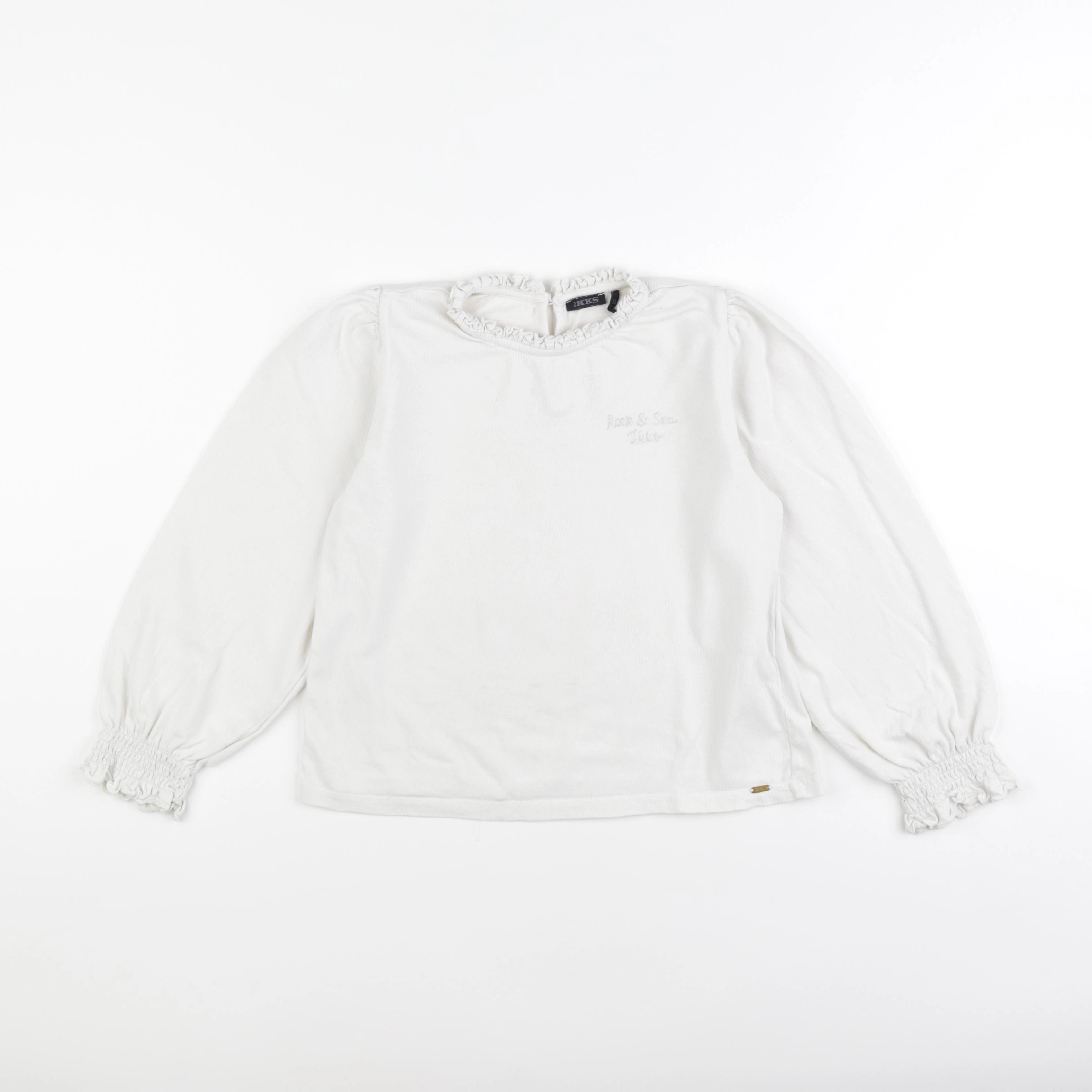 IKKS - blouse blanc - 8 ans