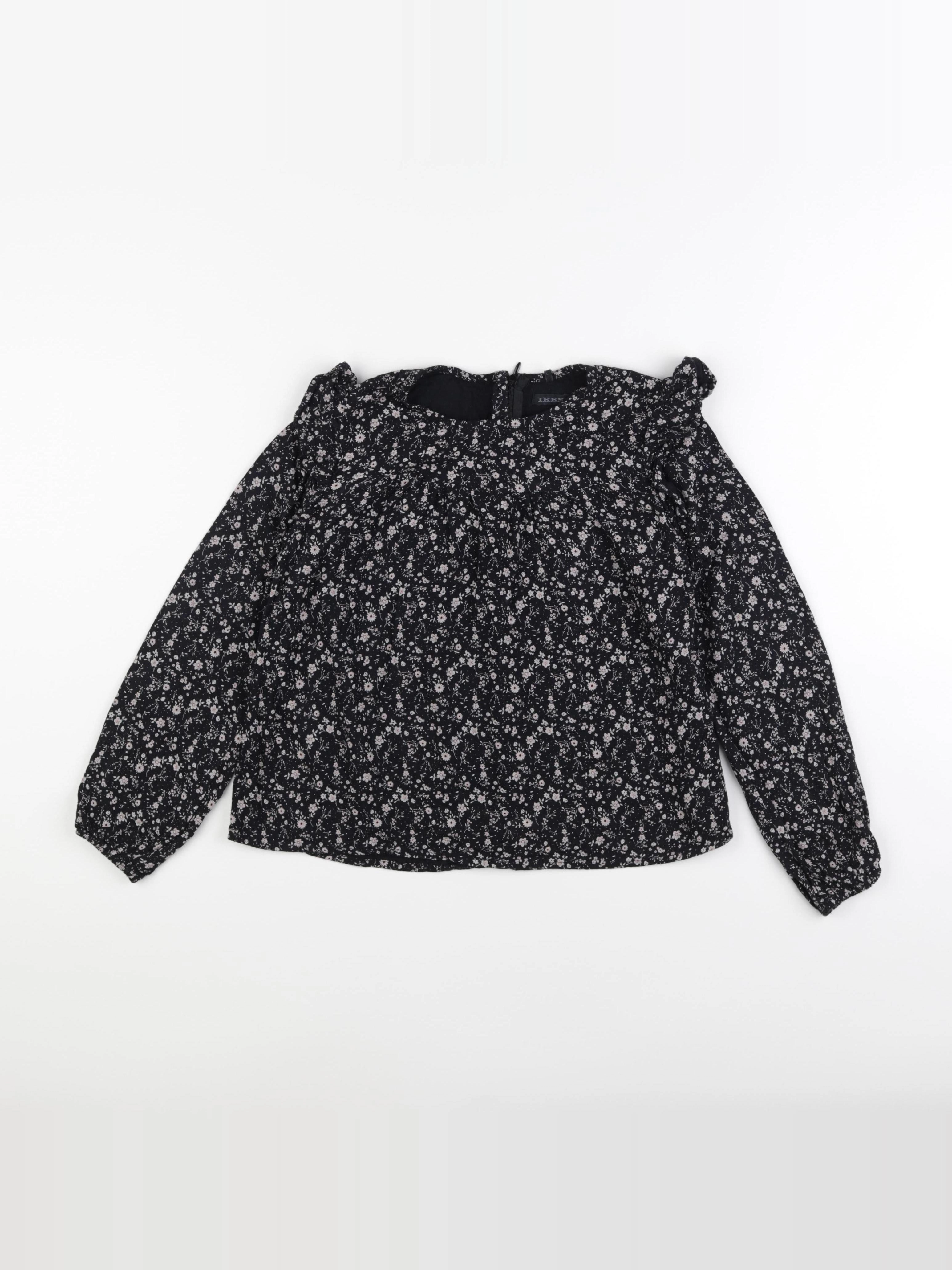 IKKS - blouse noir - 10 ans