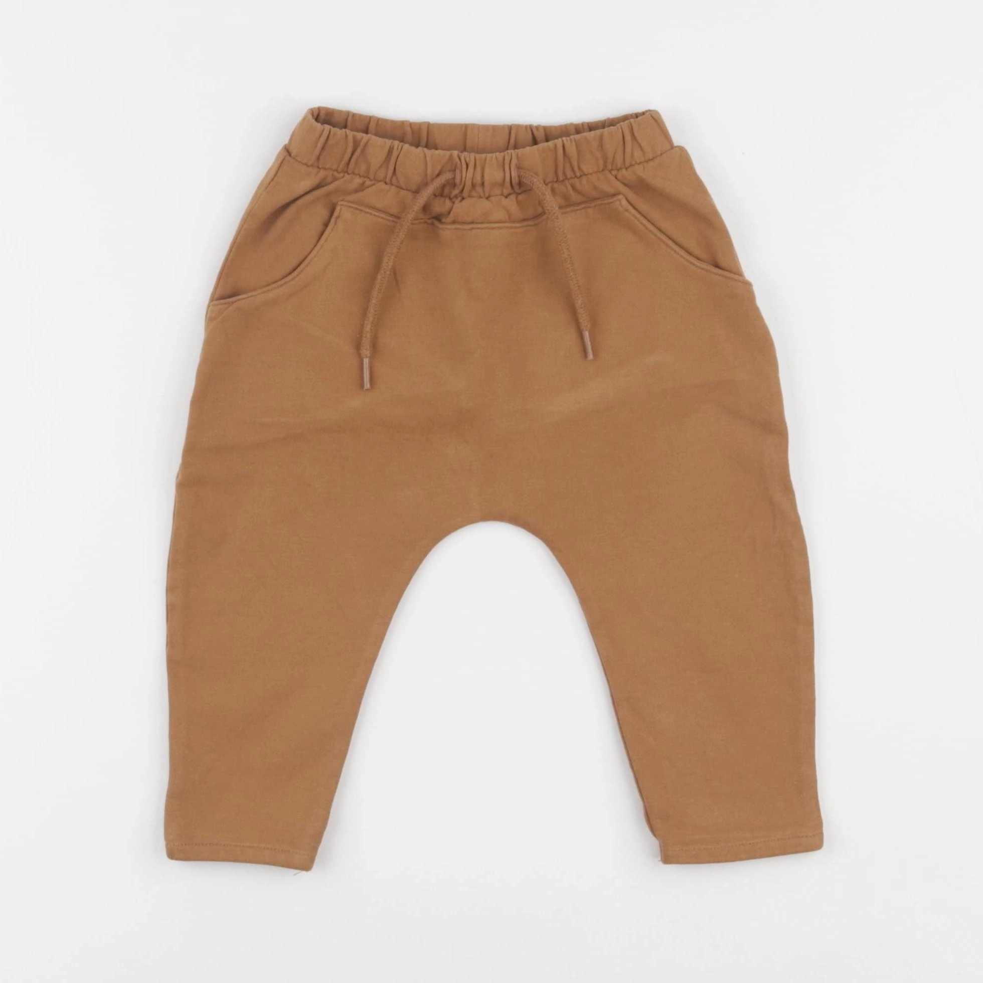 Vertbaudet - pantalon marron - 9 mois