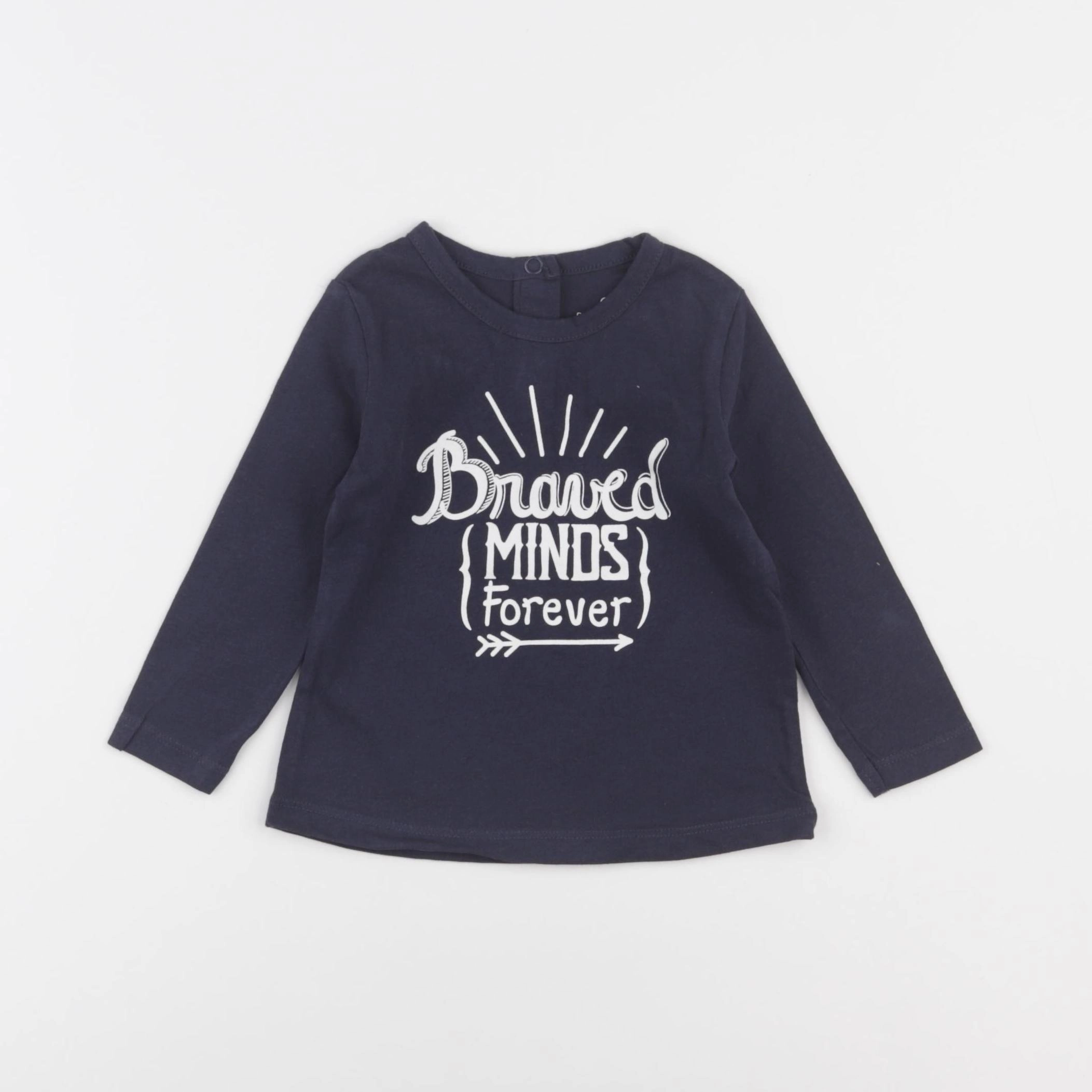 La Redoute - tee-shirt bleu - 9 mois
