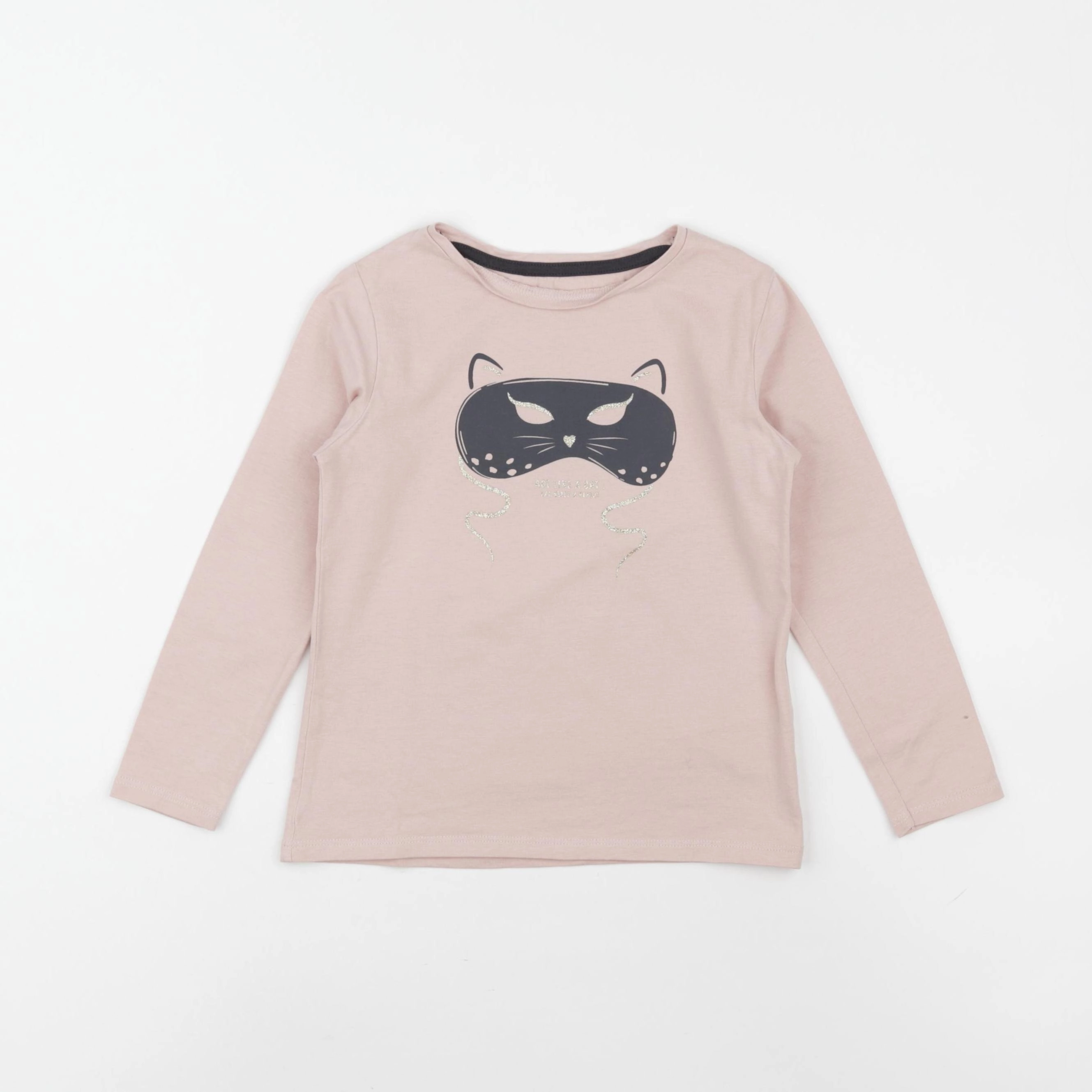 Vertbaudet - tee-shirt rose - 5 ans