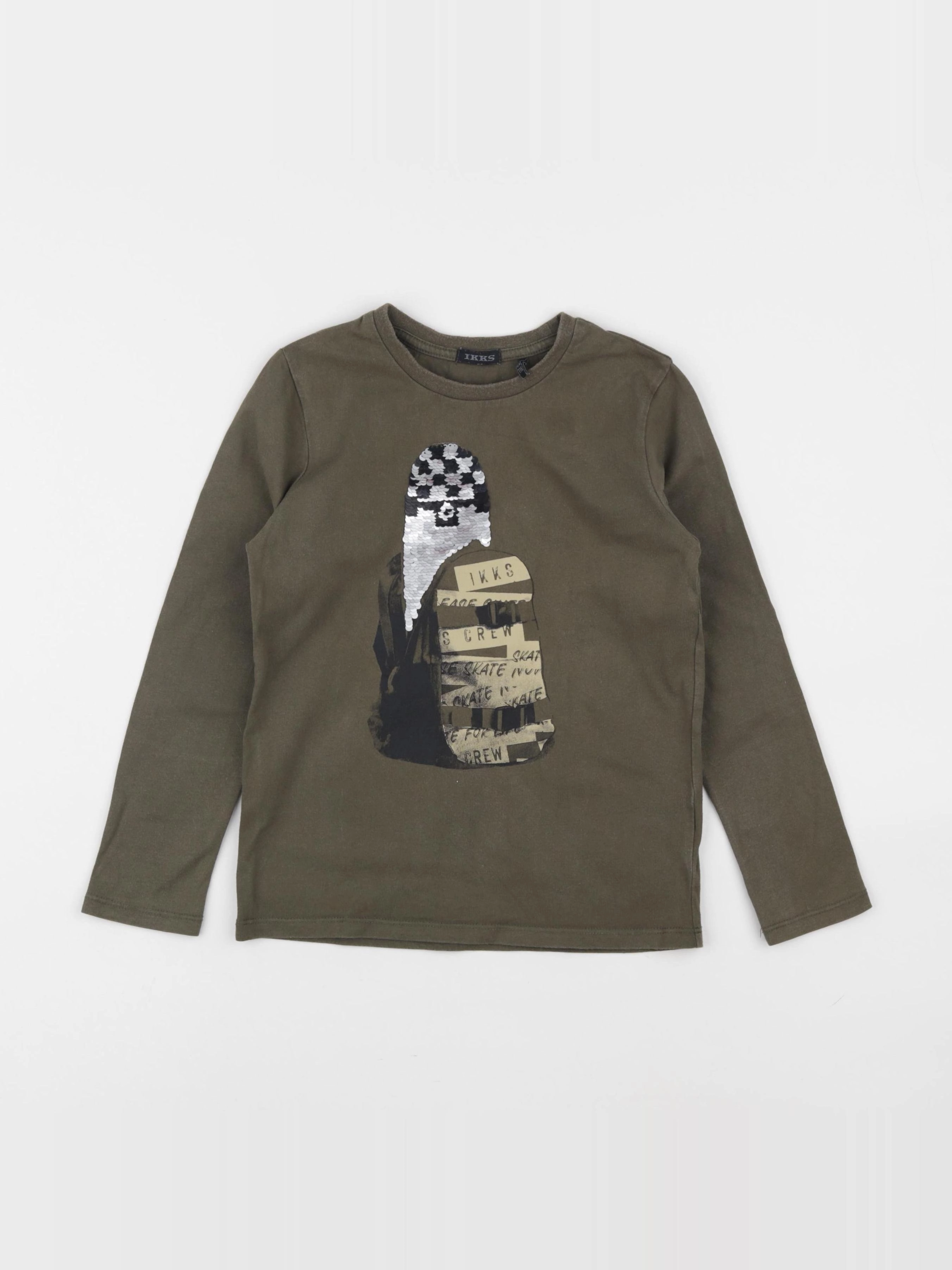 IKKS - tee-shirt vert - 6 ans